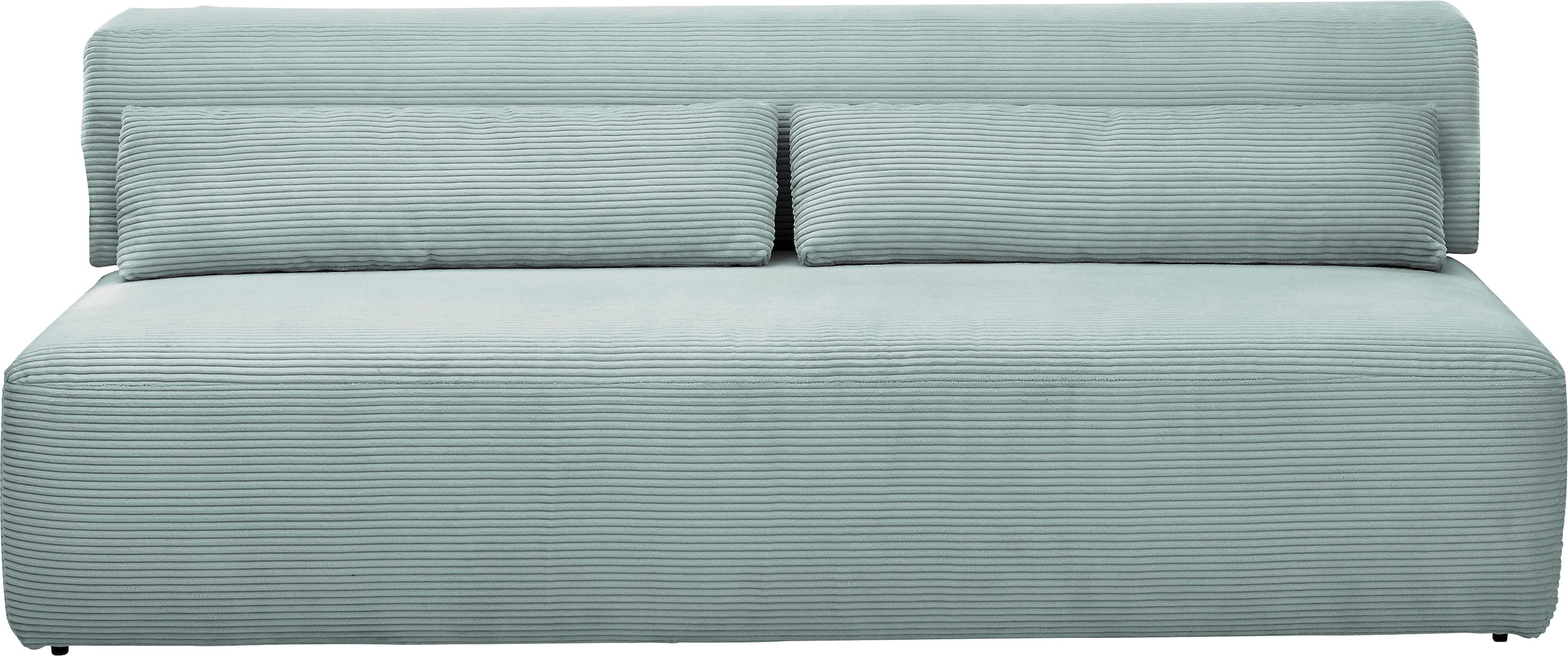 INOSIGN Schlafsofa »Donka Dauerschläfer-geeignet, belastbar bis 270 kg incl. Bettkasten,«, ohne Armlehnen, Breite 200 cm, auch in Cord, Tonnentaschen-Federkern
