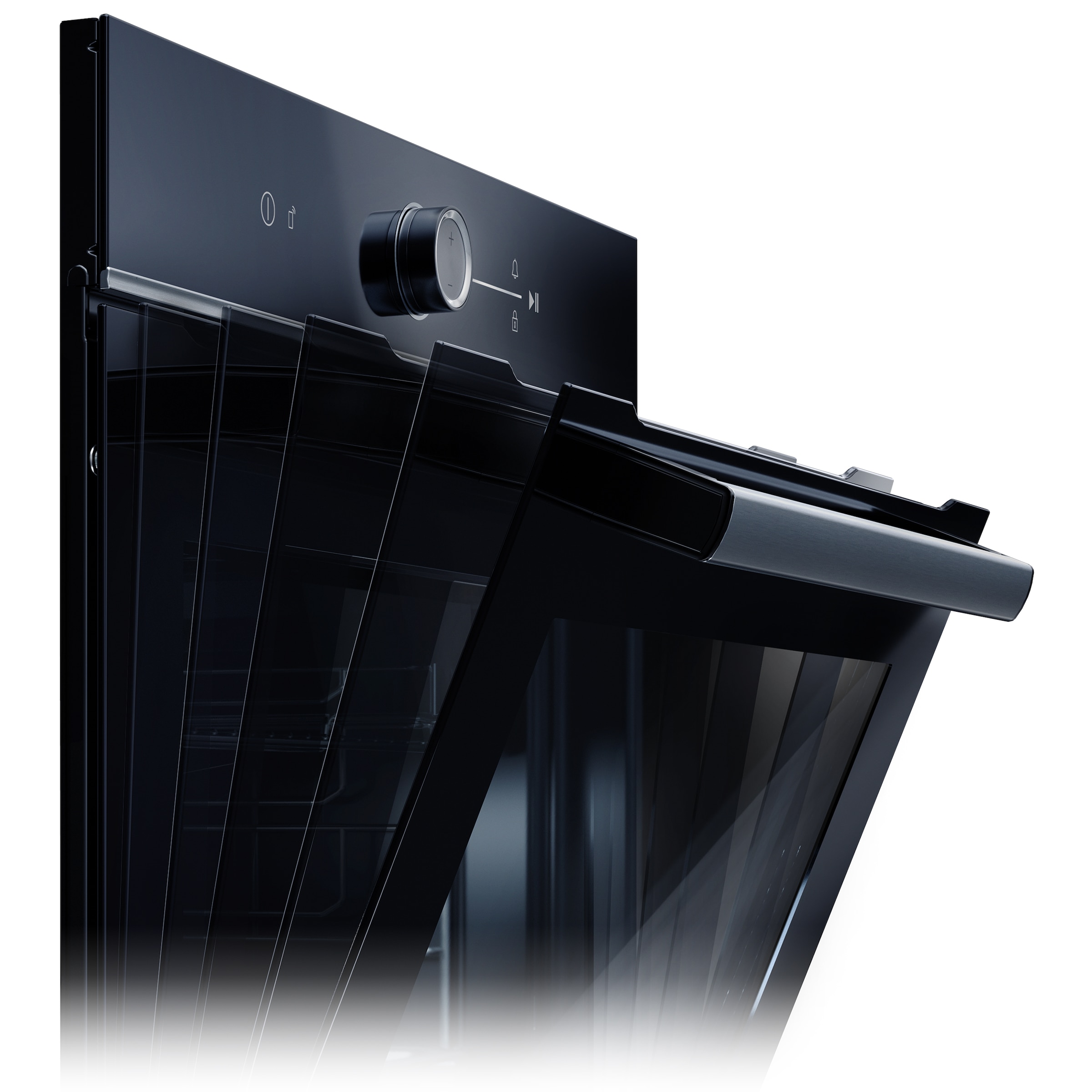 BEKO Elektro-Herd-Set »BBUMA1132X« mit 1-fach-Teleskopauszug SteamShine Set, 1 Stk. tlg. Knusprige Ergebnisse mit wenig Fett mit der AirFry-Funktion