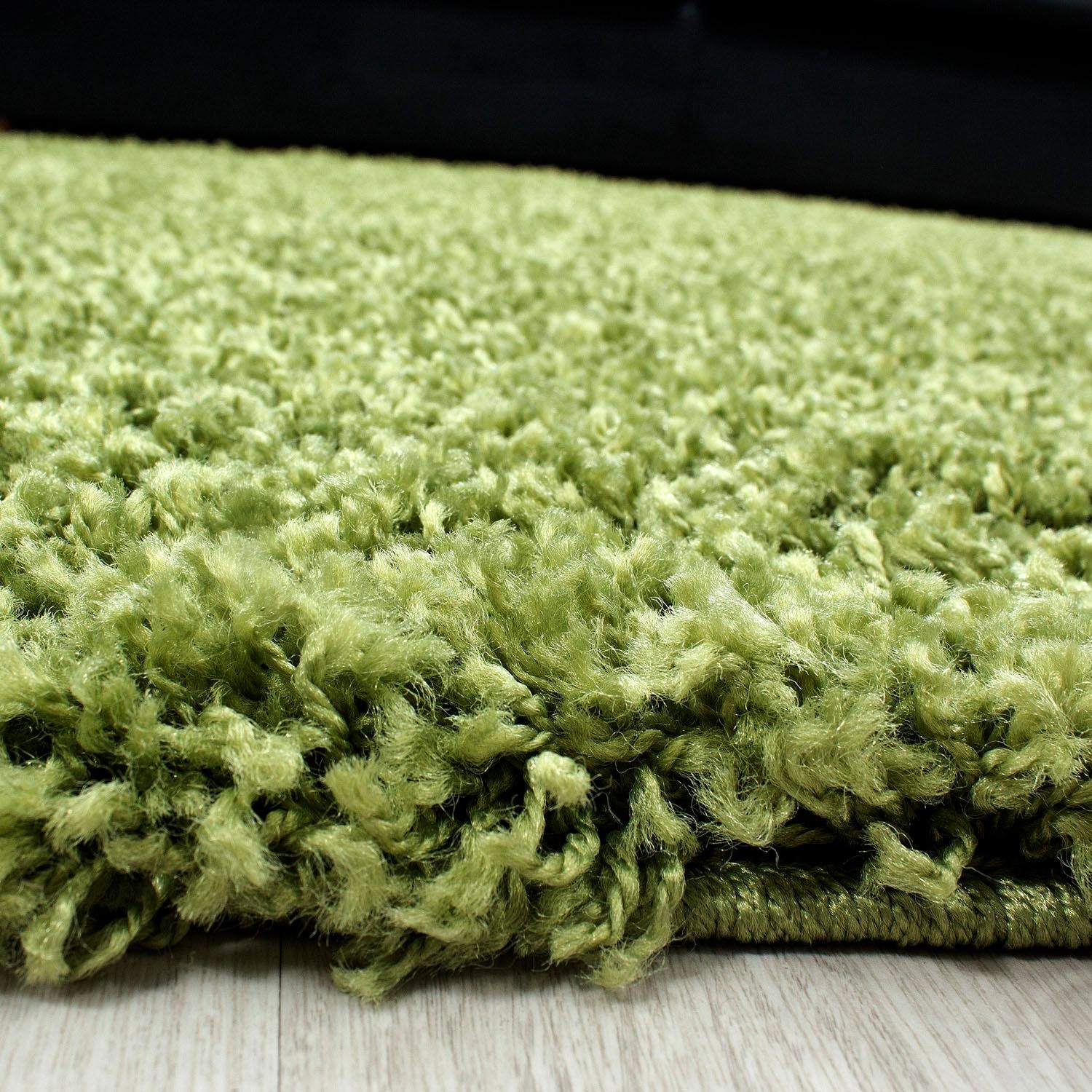 Ayyildiz Teppiche Hochflor-Teppich »Life Shaggy 1500«, rund, 30 mm Höhe, auch in rechteckig, Wohnzimmer, Langflor, große Farbauswahl