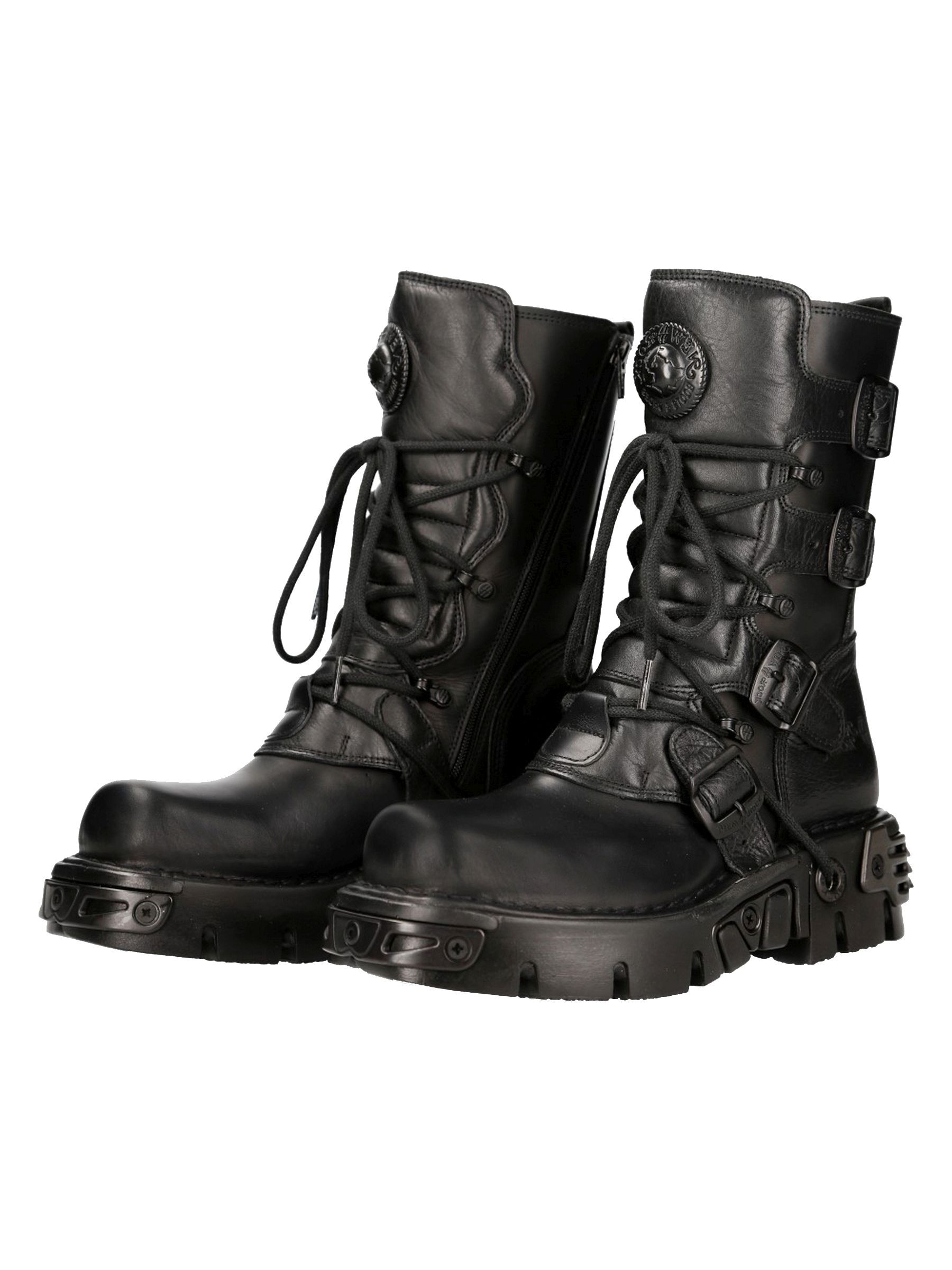 NEW ROCK Plateaustiefel »Plateau Boots M-373-S18«  Handgefertigt, Made in Spain