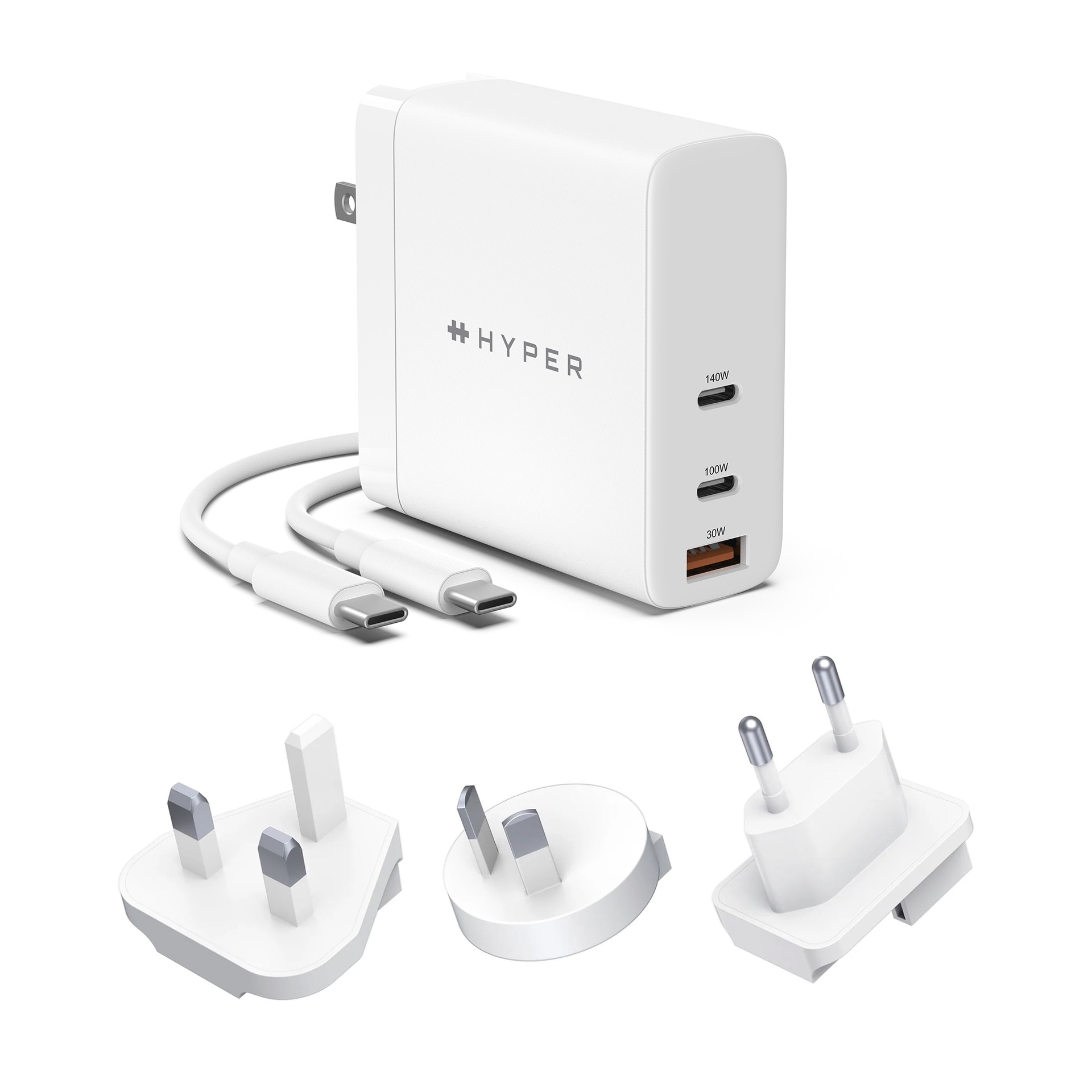 USB-Ladegerät »HyperJuice 140 W PD 3.1 USB-C GaN Charger«