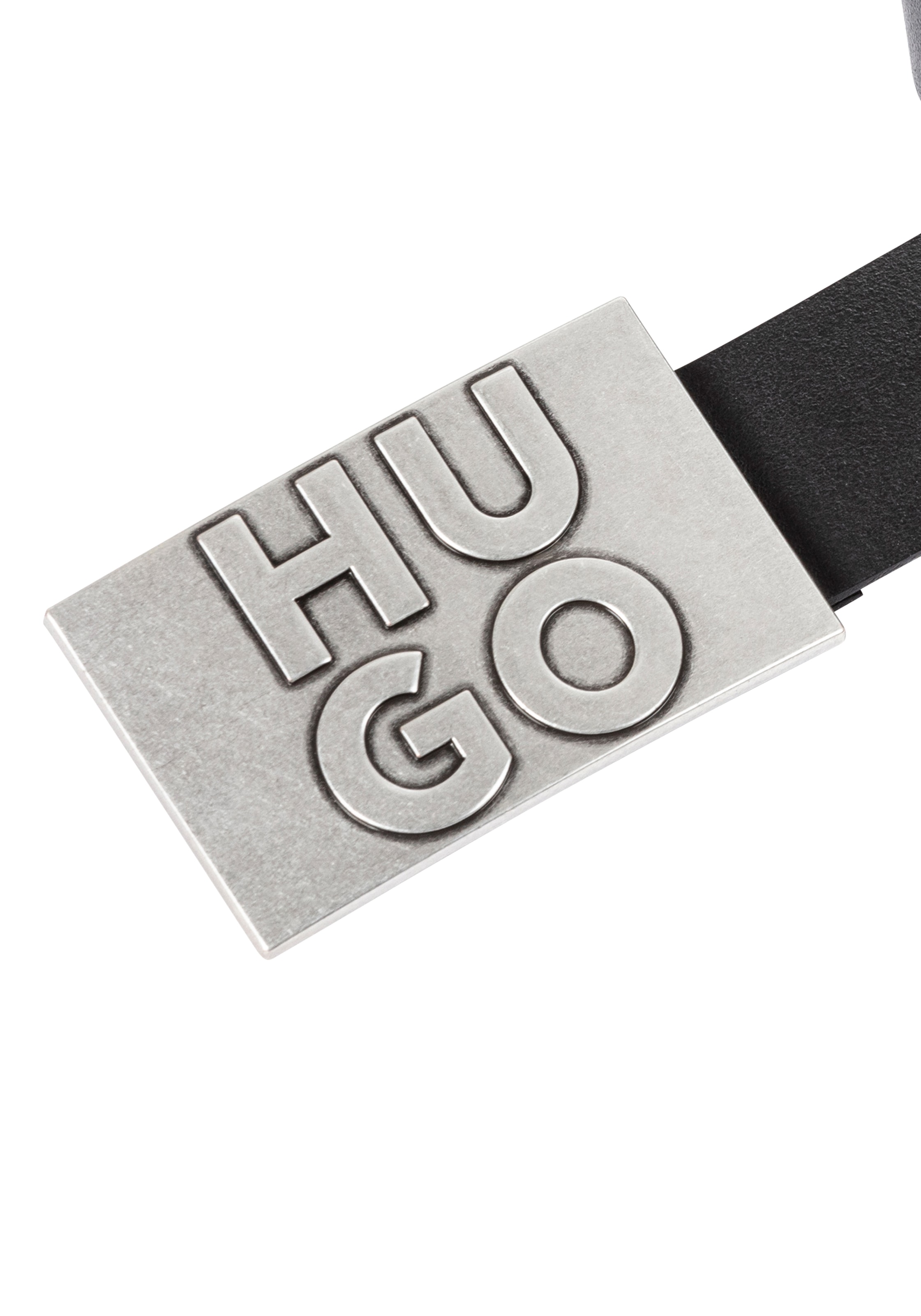 HUGO Ledergürtel »Gunter_Sz35«, Mit Markenlabel von HUGO