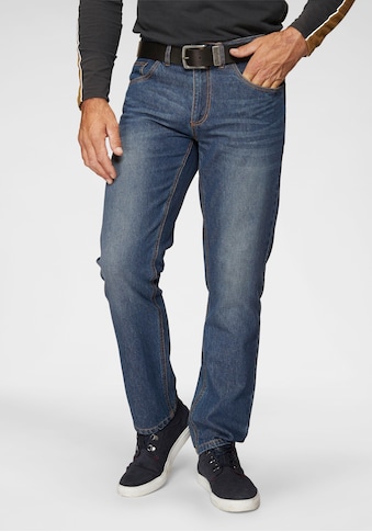 Arizona Slim-fit-Jeans »Clint«, mit dezenter Waschung kaufen
