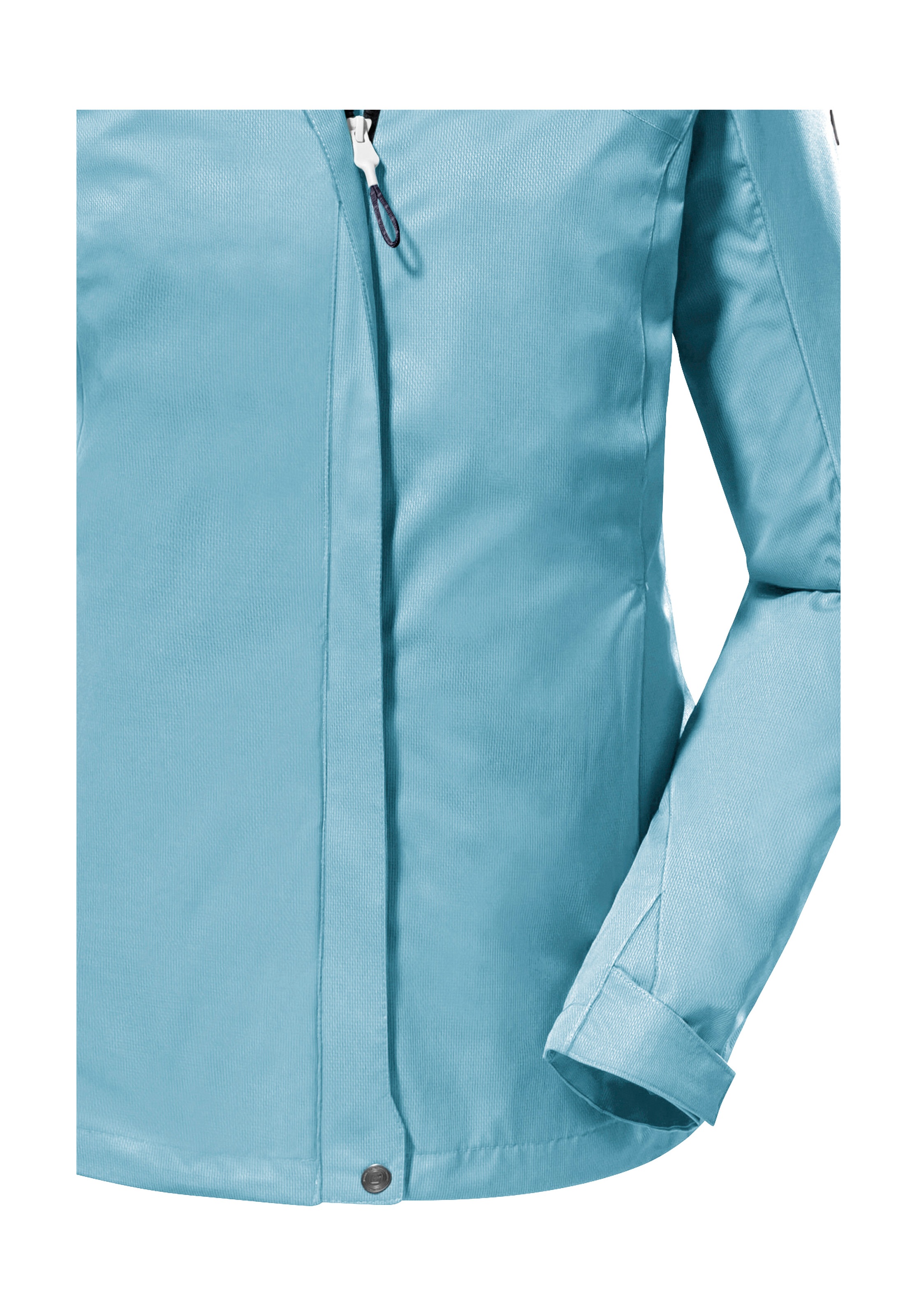 Killtec Outdoorjacke »KOS 133 WMN JCKT«, Wasser- und winddichte Damenjacke mit abnehmbarer Kapuze, PFAS-frei