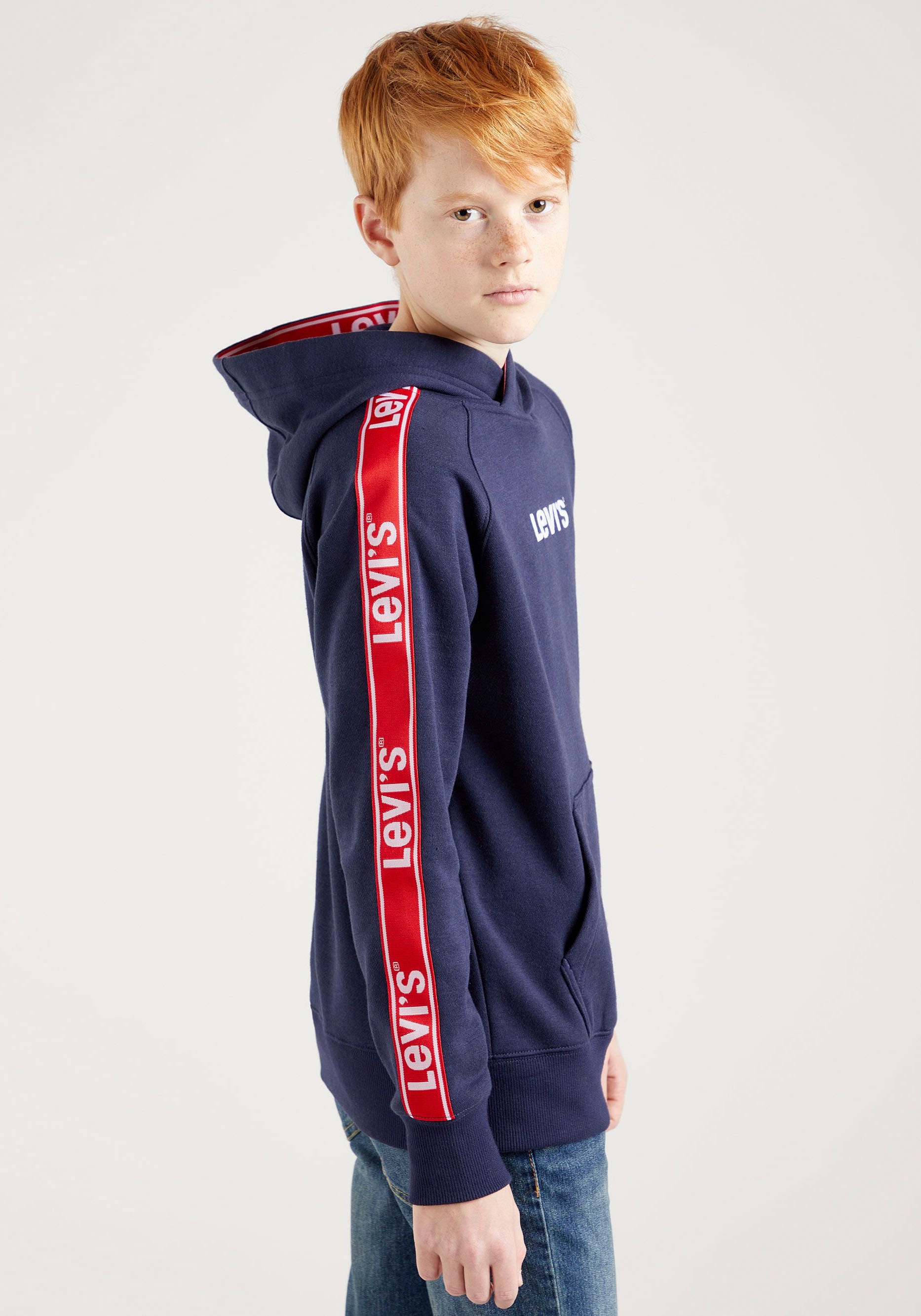 Levi's® Kids Kapuzensweatshirt »LOGO TAPING PULLOVER HOODIE« for BOYS