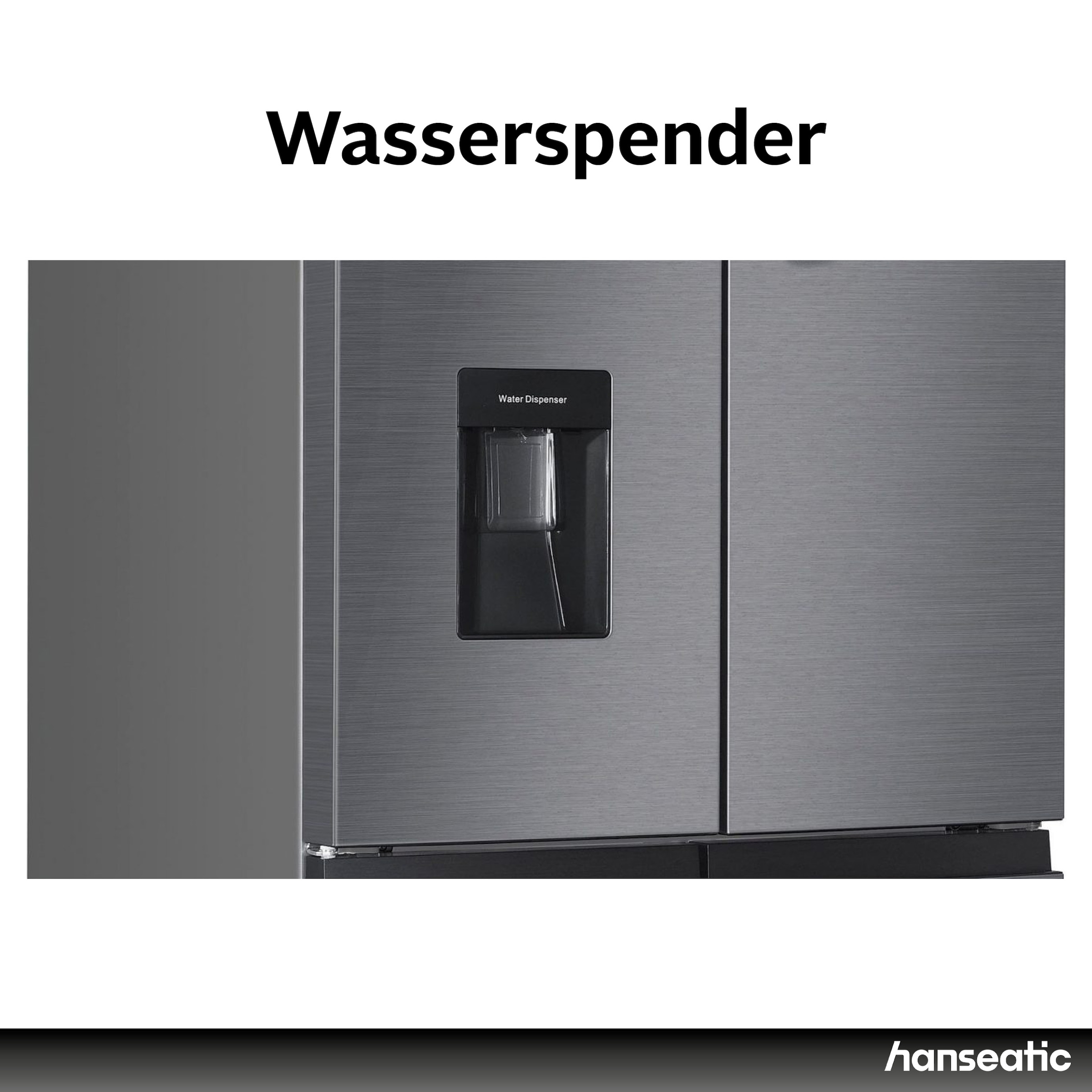 Hanseatic Multi Door »HCDB18080DWDI« 180 cm hoch 79 cm breit inkl. 3 Jahre Herstellergarantie