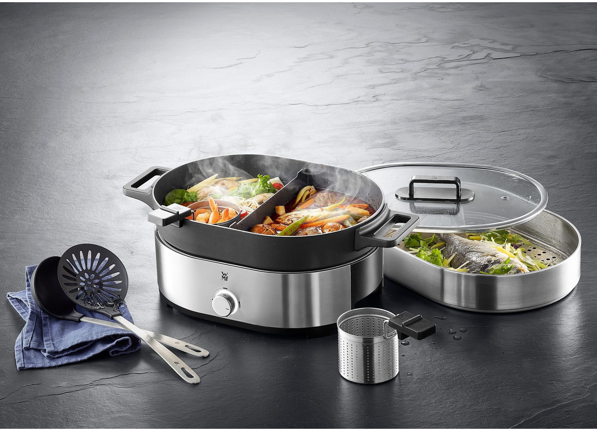 WMF Dampfgarer »Lono Hot Pot & Dampfgarer«, 1700 W