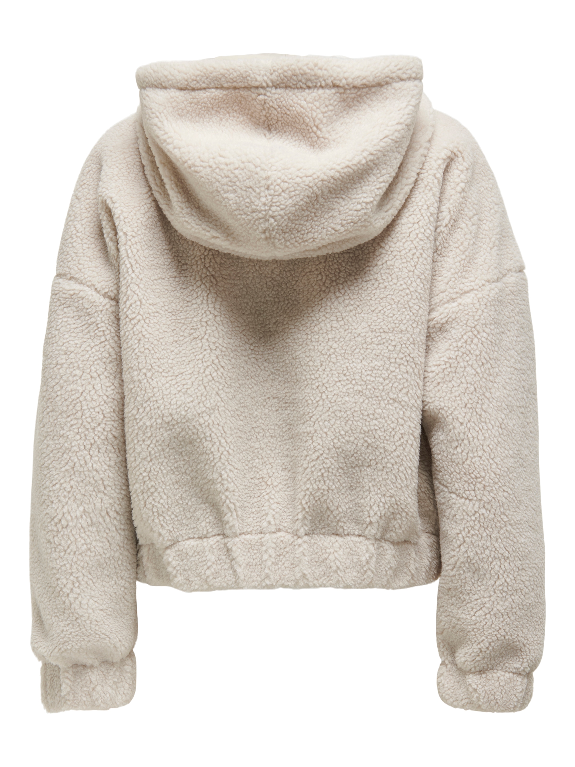 ONLY Fleecejacke »ONLTANJA TEDDY HOOD JACKET OTW NOOS«, mit Kapuze