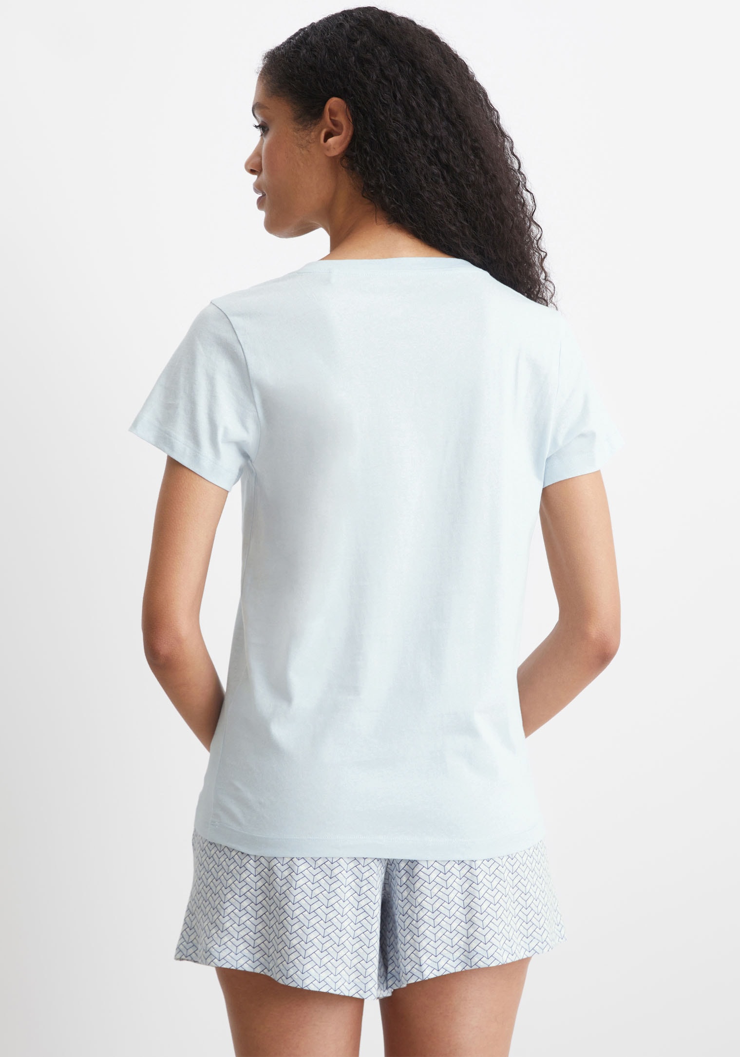 Marc O'Polo T-Shirt »Mix & Match Cotton«, mit dezenter Markenstickerei