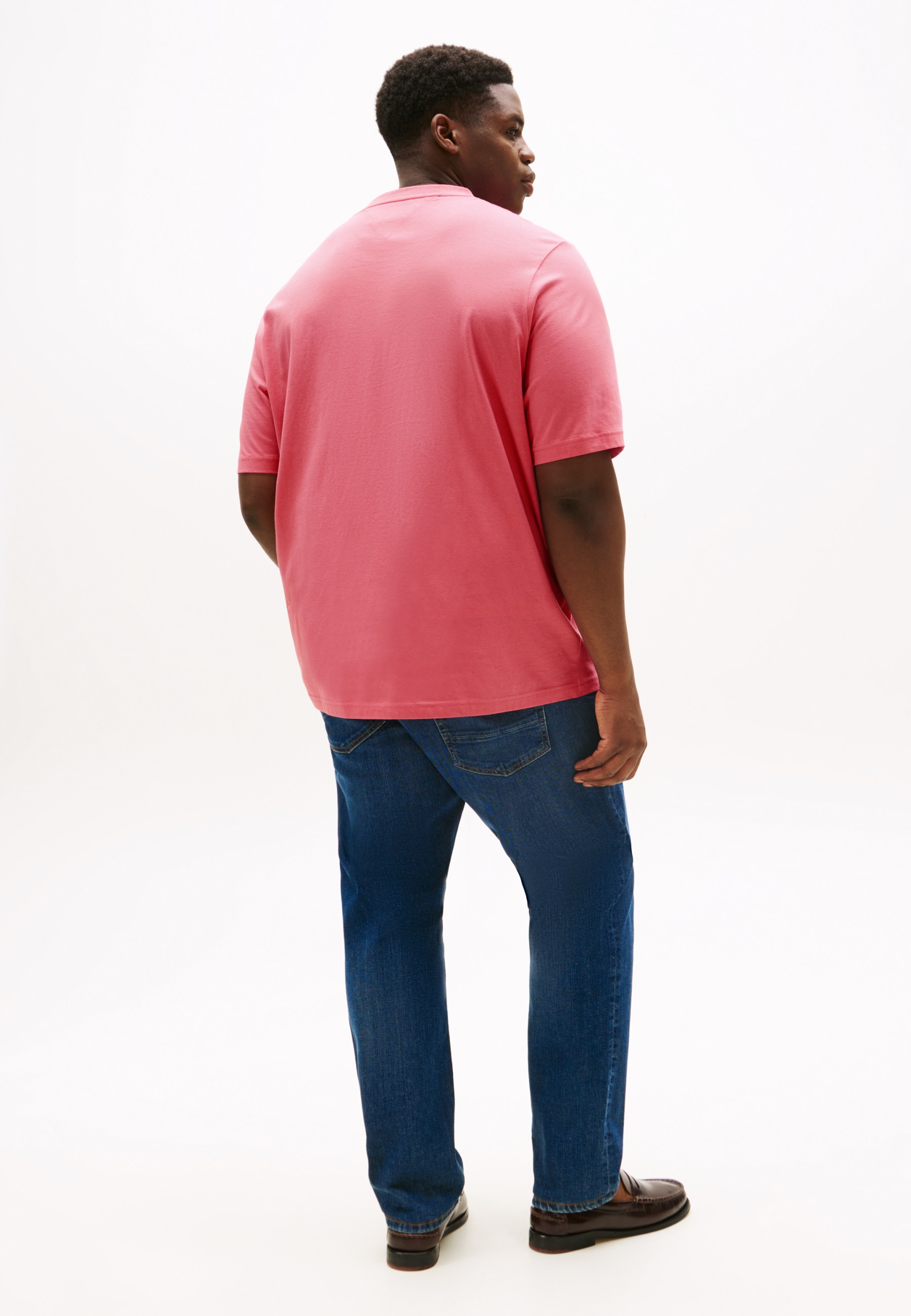 Tommy Hilfiger Big & Tall T-Shirt »BT-HILFIGER STACK TEE-B«, Große Größen