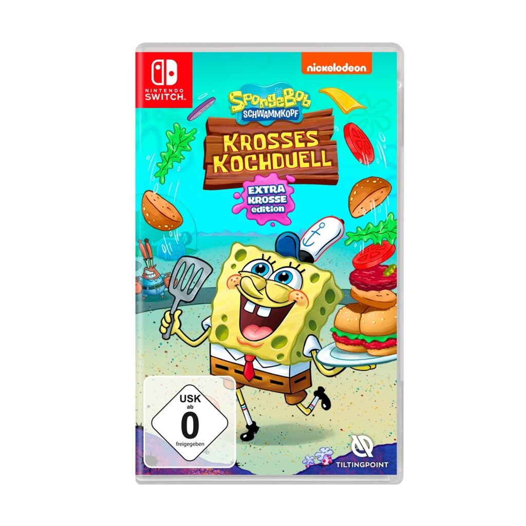 Spielesoftware »SpongeBob: Krosses Kochduell - Extrakrosse Edition«, Nintendo Switch