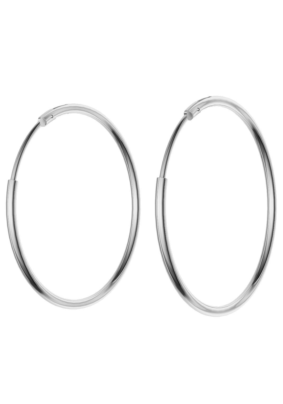 Firetti Paar Creolen »Schmuck Geschenk Silber 925 1,5 mm breit«, Made in Germany