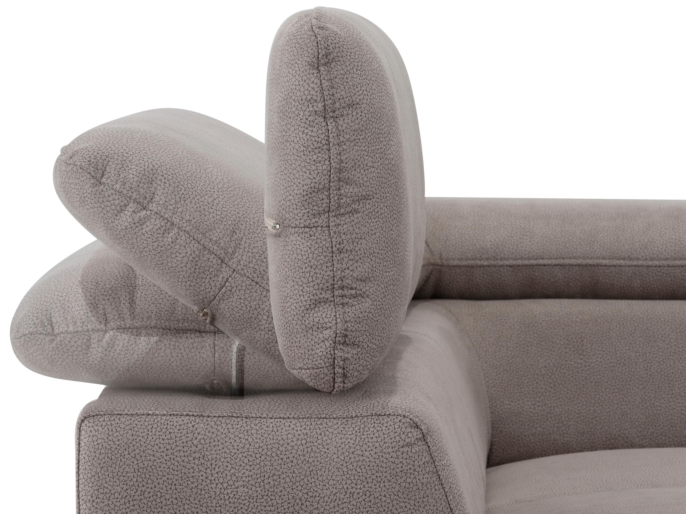 OTTO home Wohnlandschaft »Alberto U-Form, B: 350 cm, mit Kopfteilverstellung, XXL-Sofa« optional mit Schlaffunktion, Couch mit Lederoption
