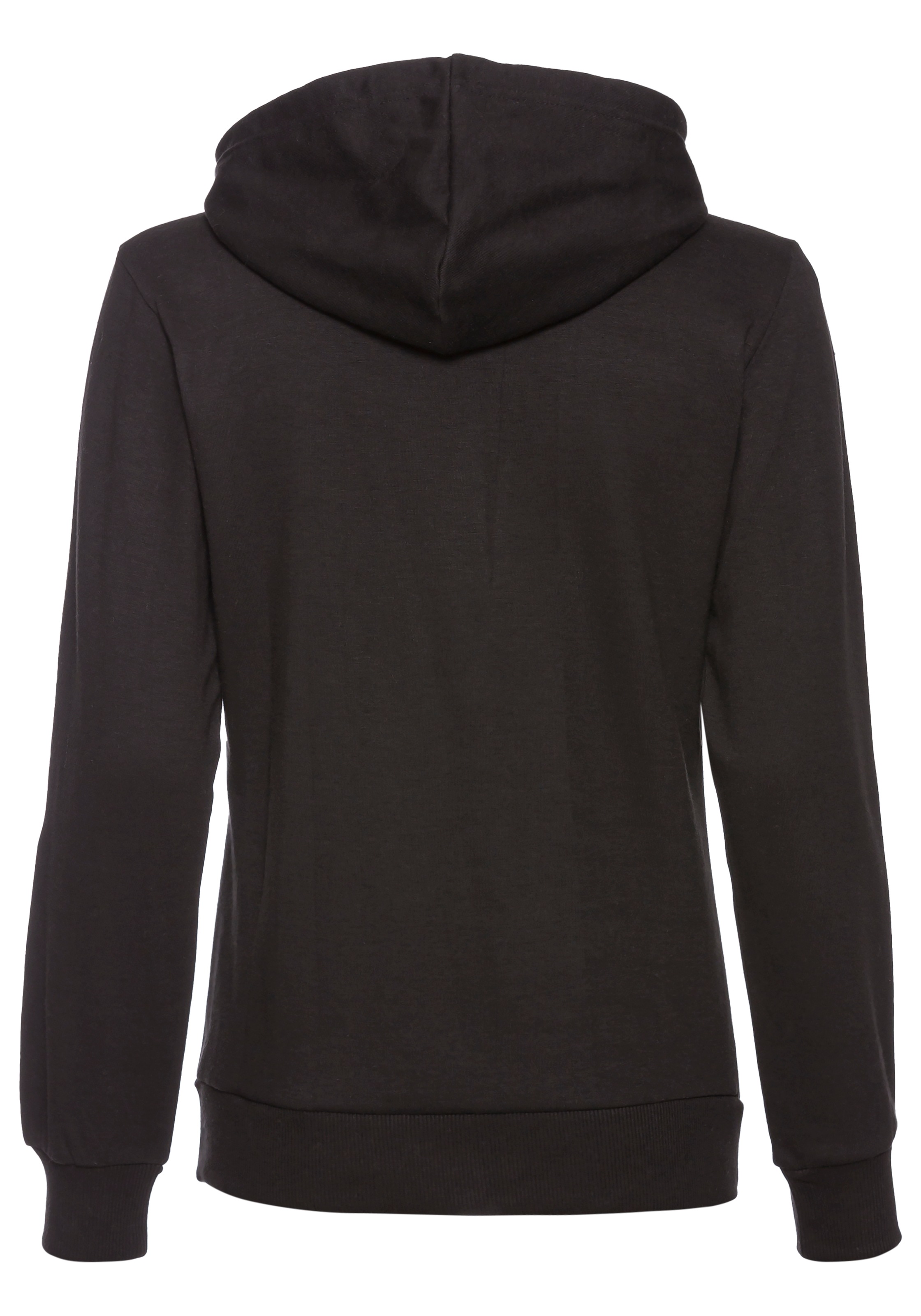 Vivance Hoodie, mit seitlicher Loungewear Stickerei, Loungshirt