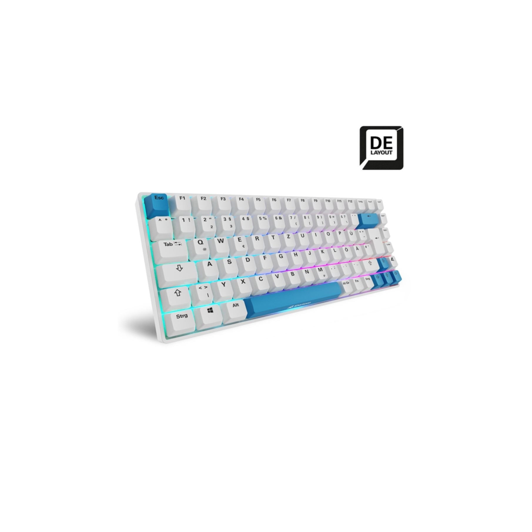 Sharkoon Tastatur »SKILLER SGK50 S3 PBT«, (USB-Anschluss-Profil-Speicher)