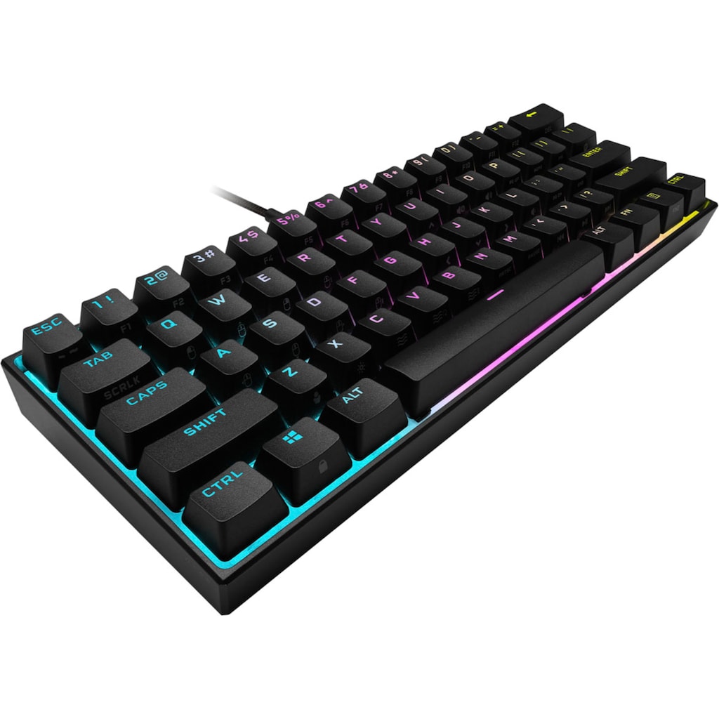 Corsair Gaming-Tastatur »K65 Mini MX Speed«, (Fn-Tasten-Gaming-Modus)