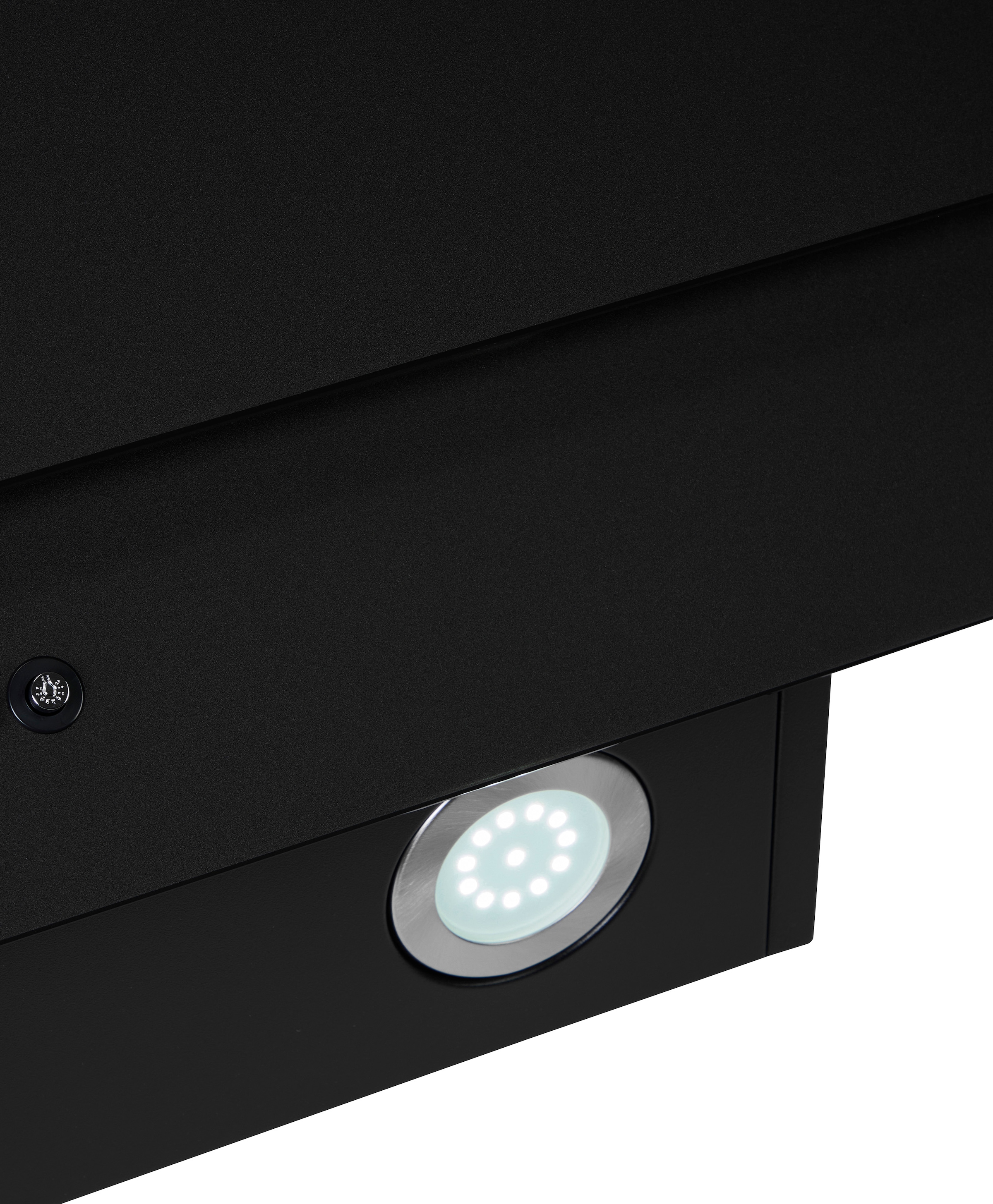 Hanseatic Kopffreihaube »HFSA1MB6« Die matte Optik sorgt für ein elegantes und modernes Aussehen