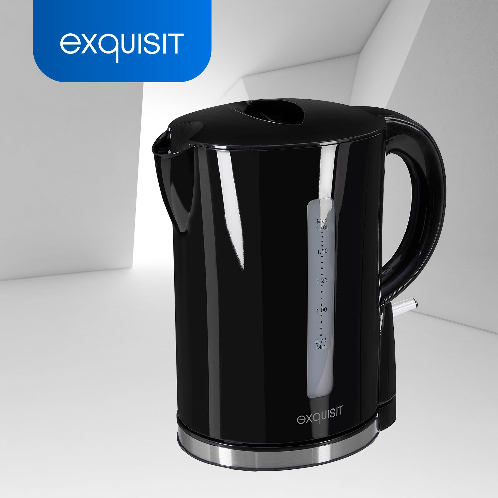 exquisit Wasserkocher »WK 3102 swi«, 1,7 l, 2200 W