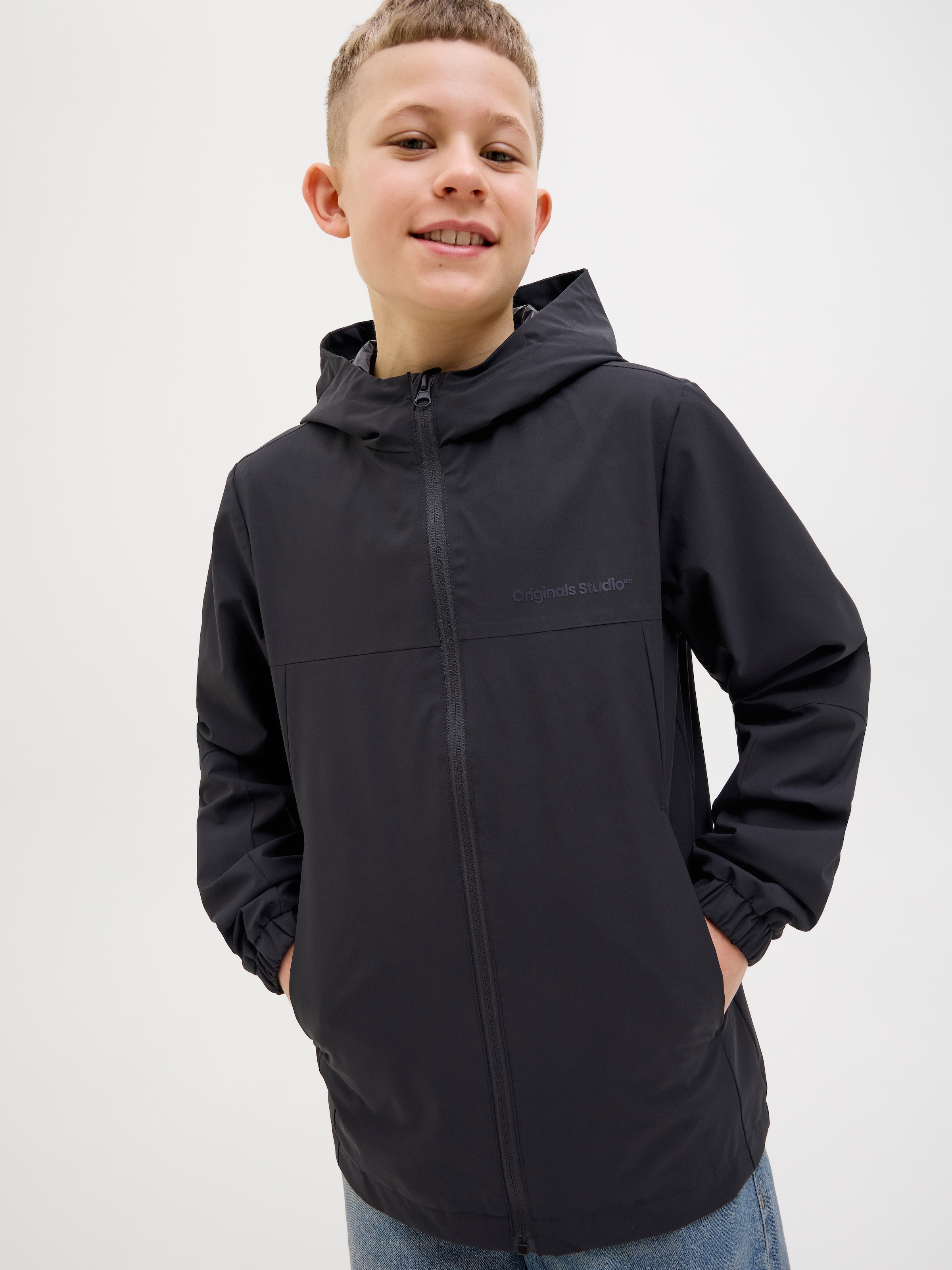 Jack & Jones Junior Outdoorjacke »JORVESTERBRO HOOD JACKET SN JNR«, mit Kapuze