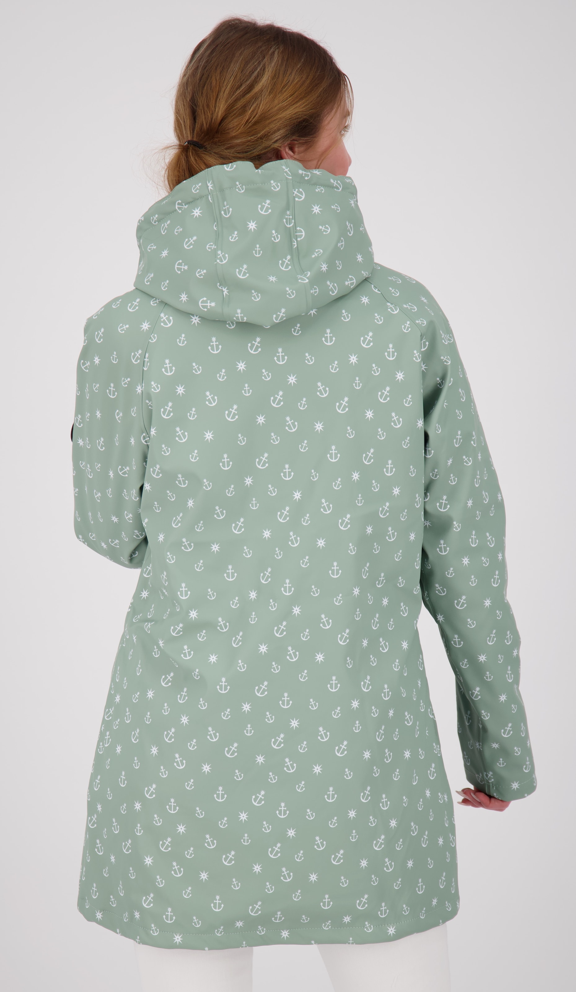 DEPROC Active Regenjacke »Friesennerz HALIFAX ANCHOR WOMEN«, auch in Großen Größen erhältlich