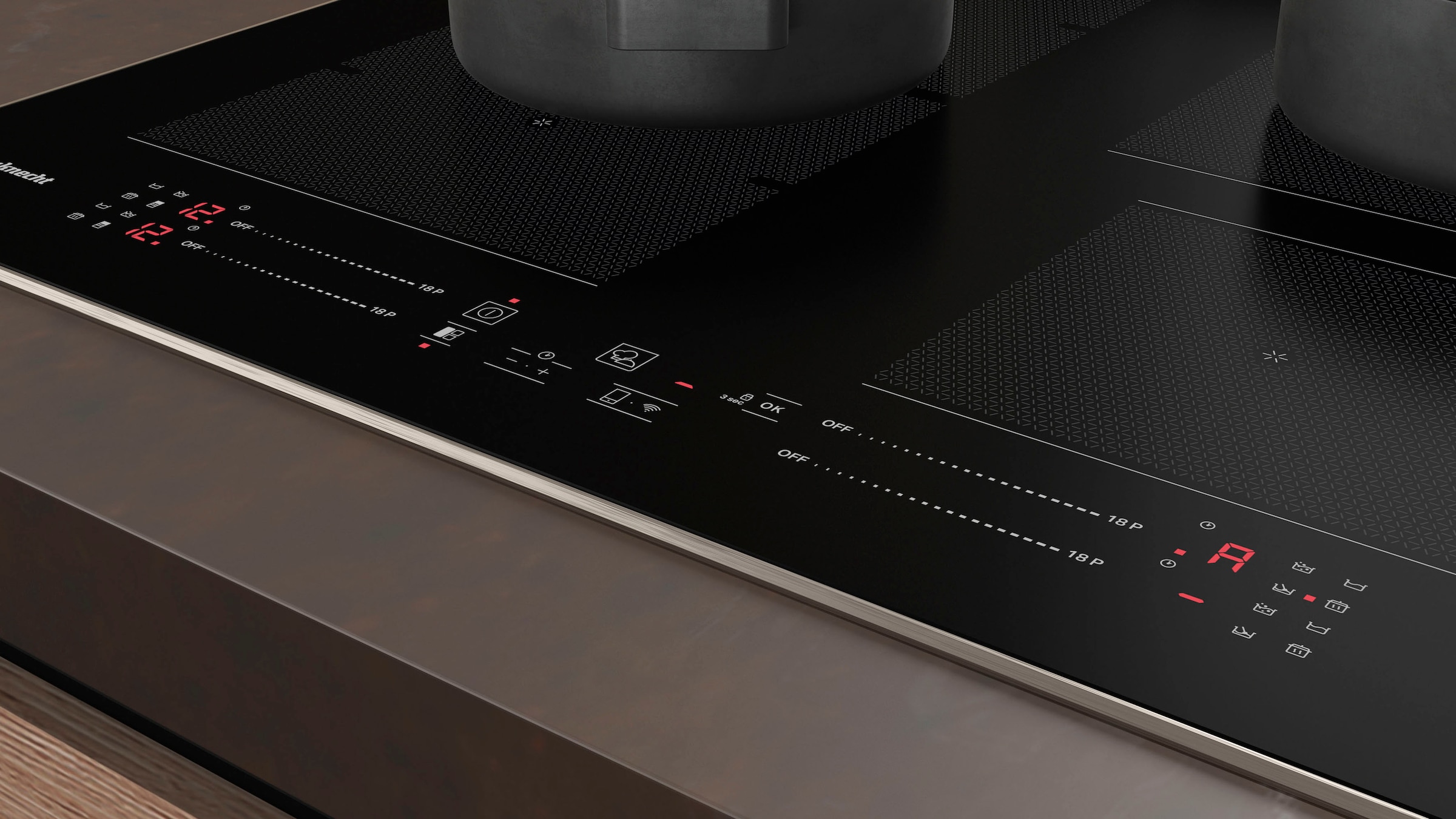BAUKNECHT Induktions-Kochfeld von SCHOTT CERAN® »BS 3960F AL«
