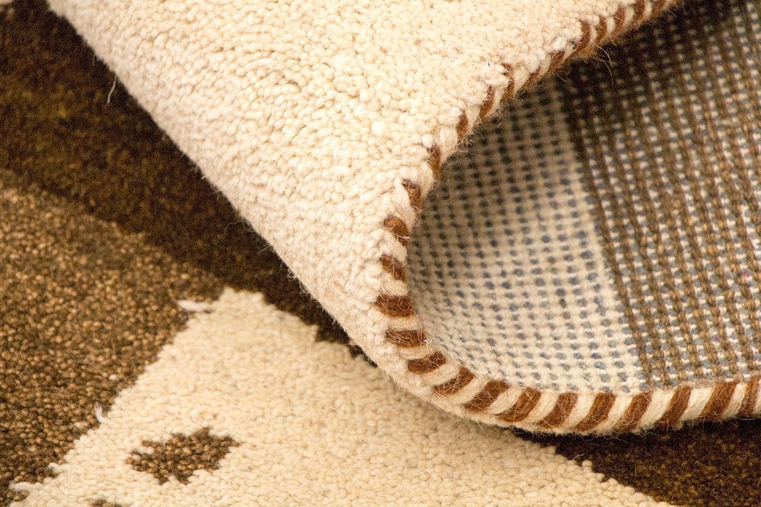 morgenland Wollteppich »Gabbeh Teppich handgeknüpft mehrfarbig«, handgeknüpft rechteckig