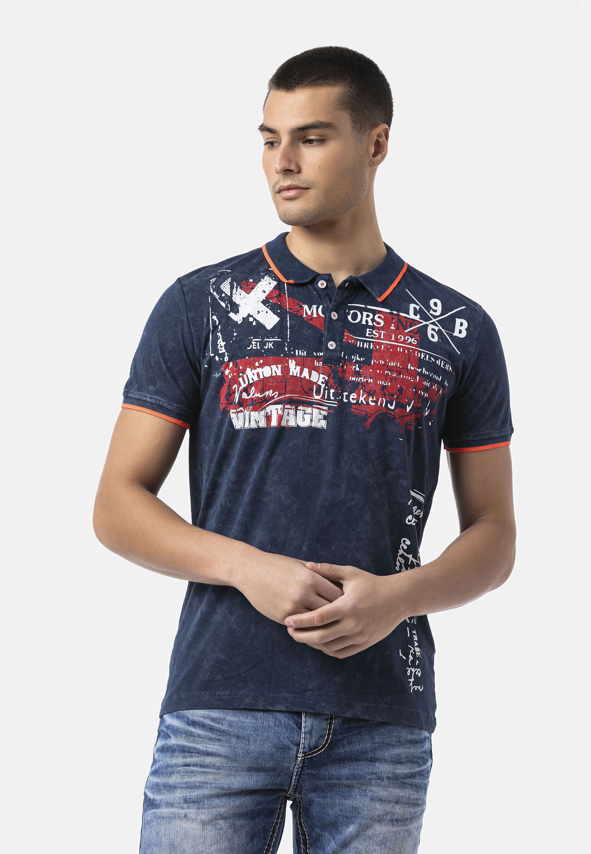 Cipo & Baxx T-Shirt »CT795« der coole Print