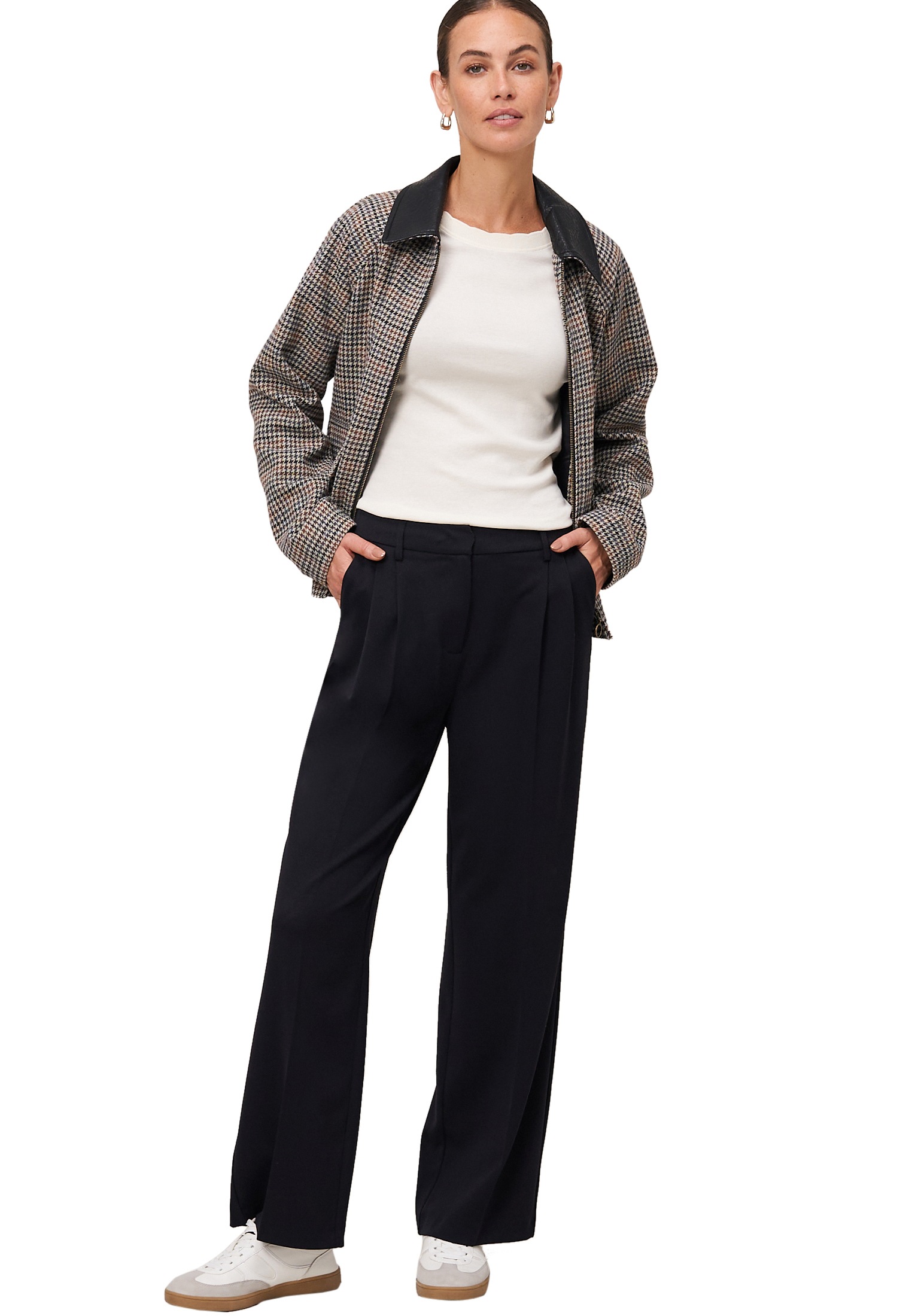 Zero Stoffhose »Stoffhose mit Bügelfalte 30 Inch«