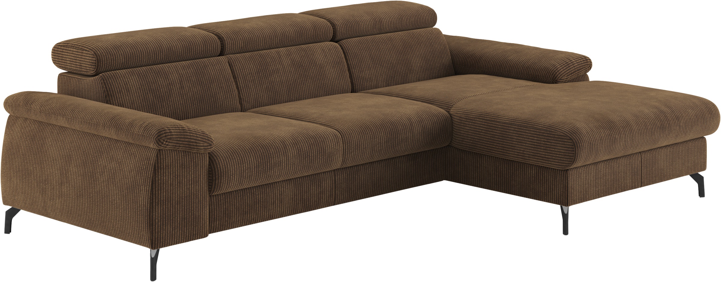 COTTA Ecksofa »Kitty L-Form«, mit Kopfteilverstellung, wahlweise mit Bettfunktion & Bettkasten