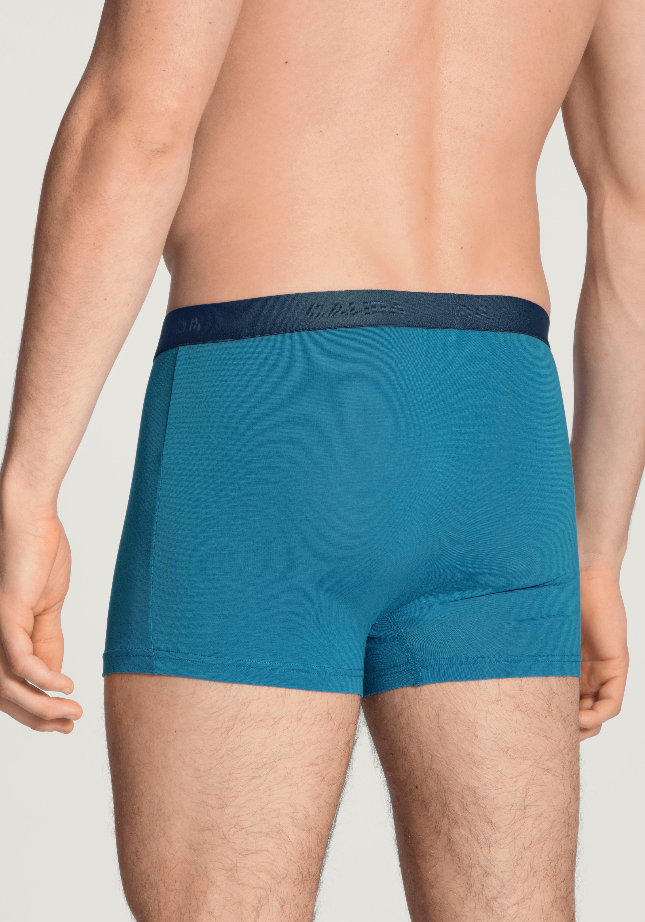CALIDA Boxershorts »Natural Benefit«, (3er Pack), mit formstabiler Single Jersey-Qualität