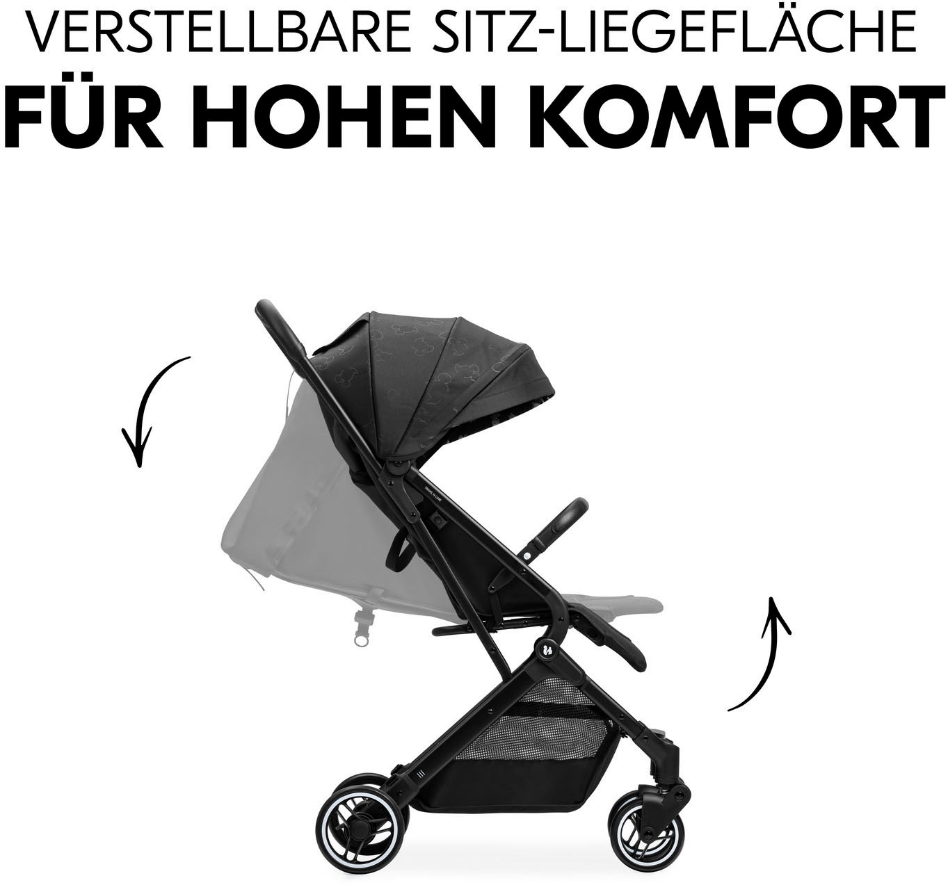 Hauck Kinder-Buggy »Travel N Care Disney 100«, 22 kg, inklusive Kinderwagenorganizer
