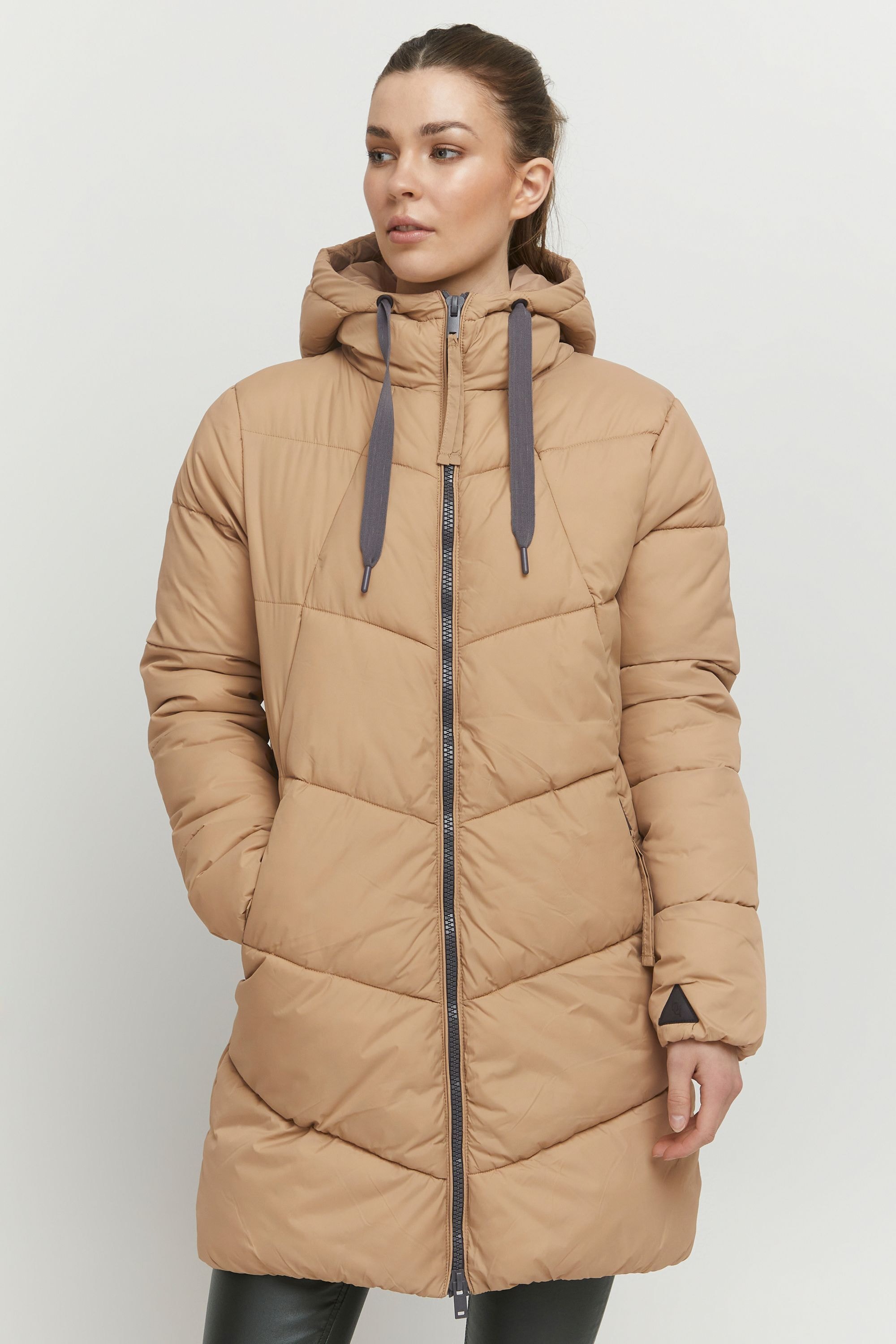 b.young Steppjacke »Steppjacke BYBomina«, mit Kapuze