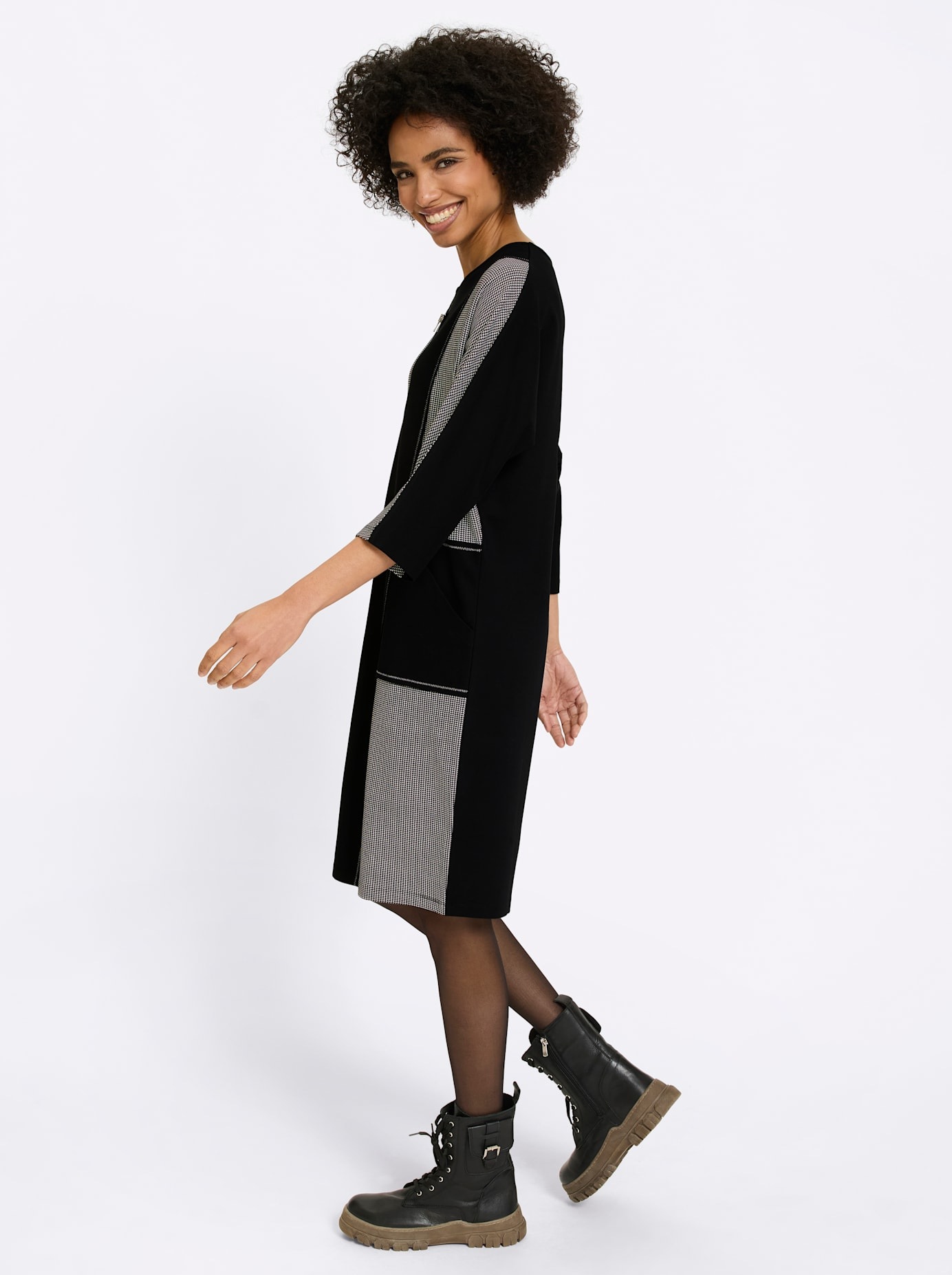 heine Druckkleid »Kleid« Eingrifftaschen