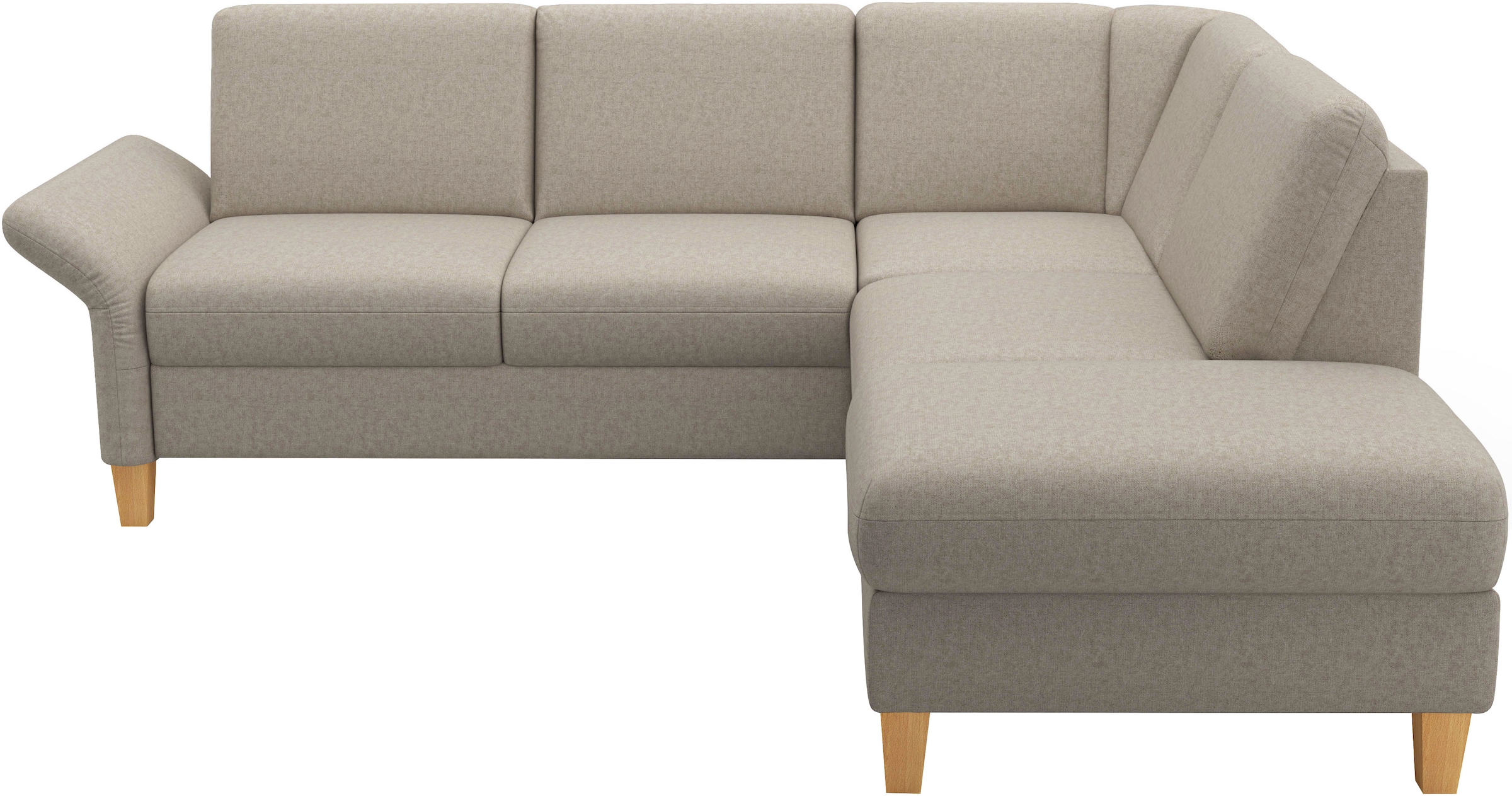 Home affaire Ecksofa »Rochelle, L-Form«, wahlweise mit Armteilverstellung, Bettfunktion und Bettkasten