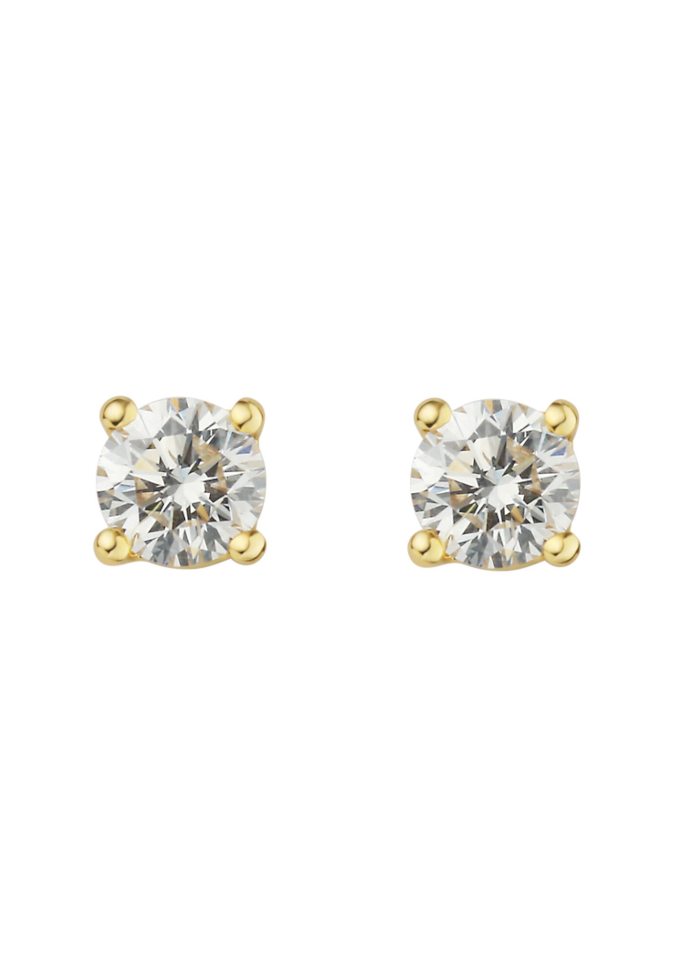 ONE ELEMENT Paar Ohrstecker »0.20 ct  Diamant Brillant Ohrringe   Ohrstecker aus 750 Gelbgold«