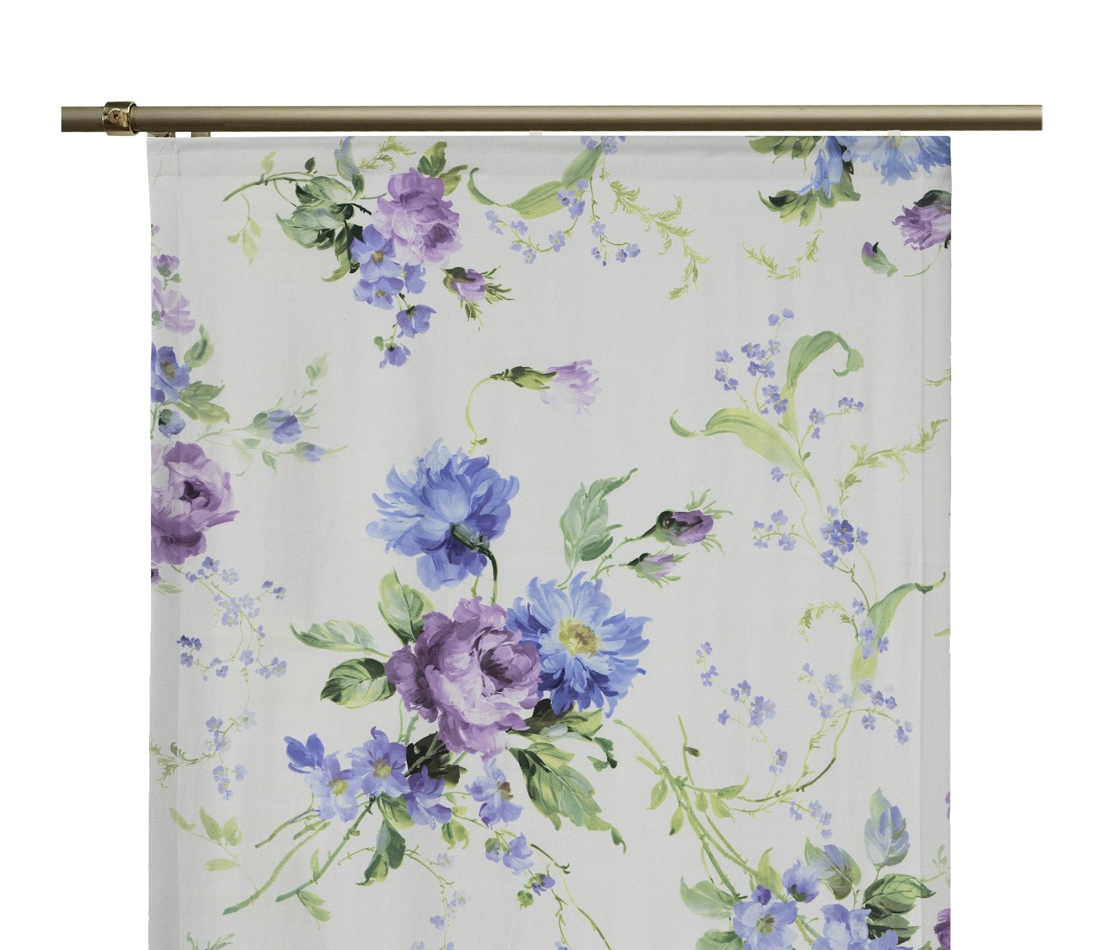 Wirth Schiebegardine »MONTROSE« Klettband 1 Stk. tlg. inkl. Beschwerungsstange