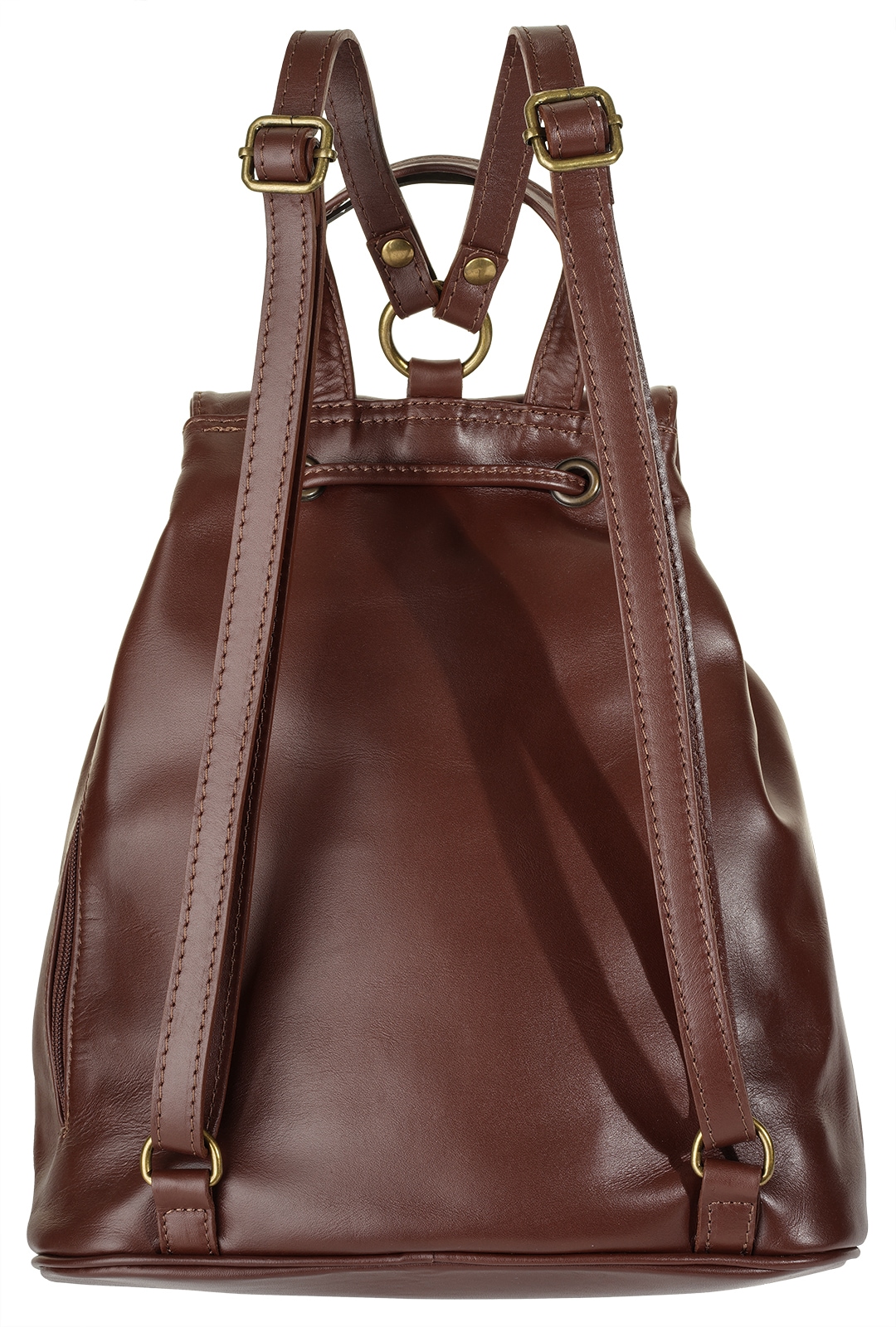 Piké Cityrucksack, echt Leder, Made in Italy
