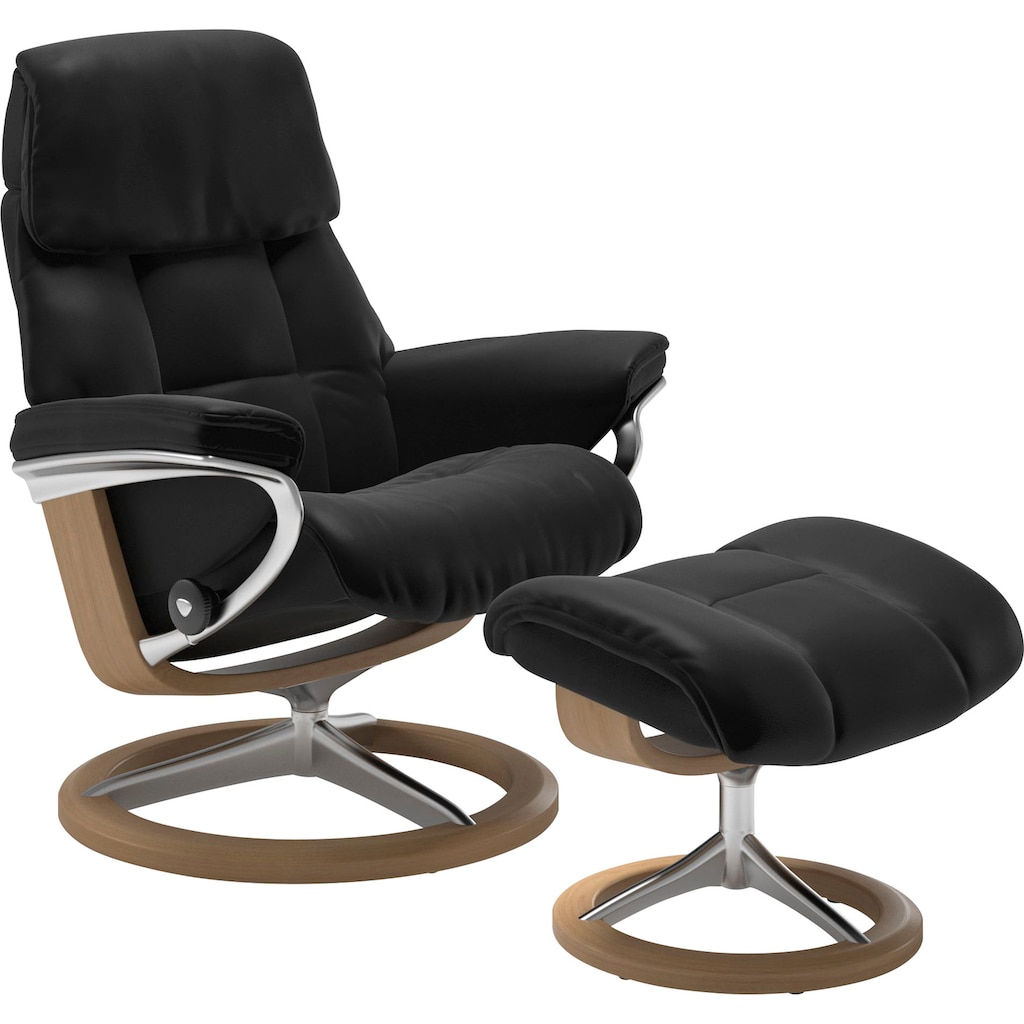 Stressless® Relaxsessel »Ruby«, (Set, Relaxsessel mit Hocker)