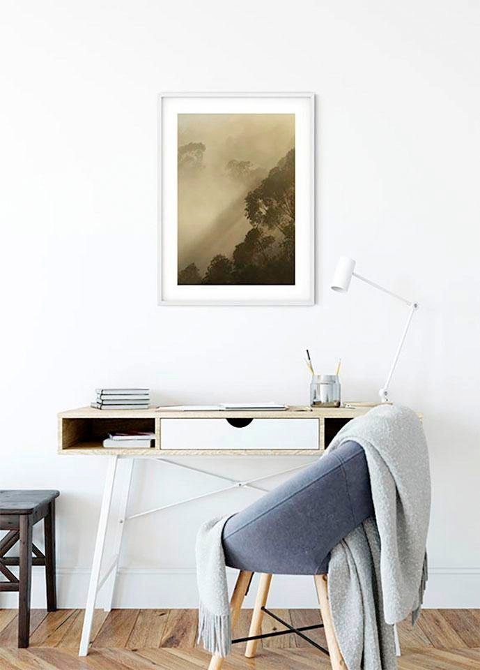 Komar Bild »Golden Light«, Natur, (1 St.), Wandbild zur Dekoration - ohne Rahmen