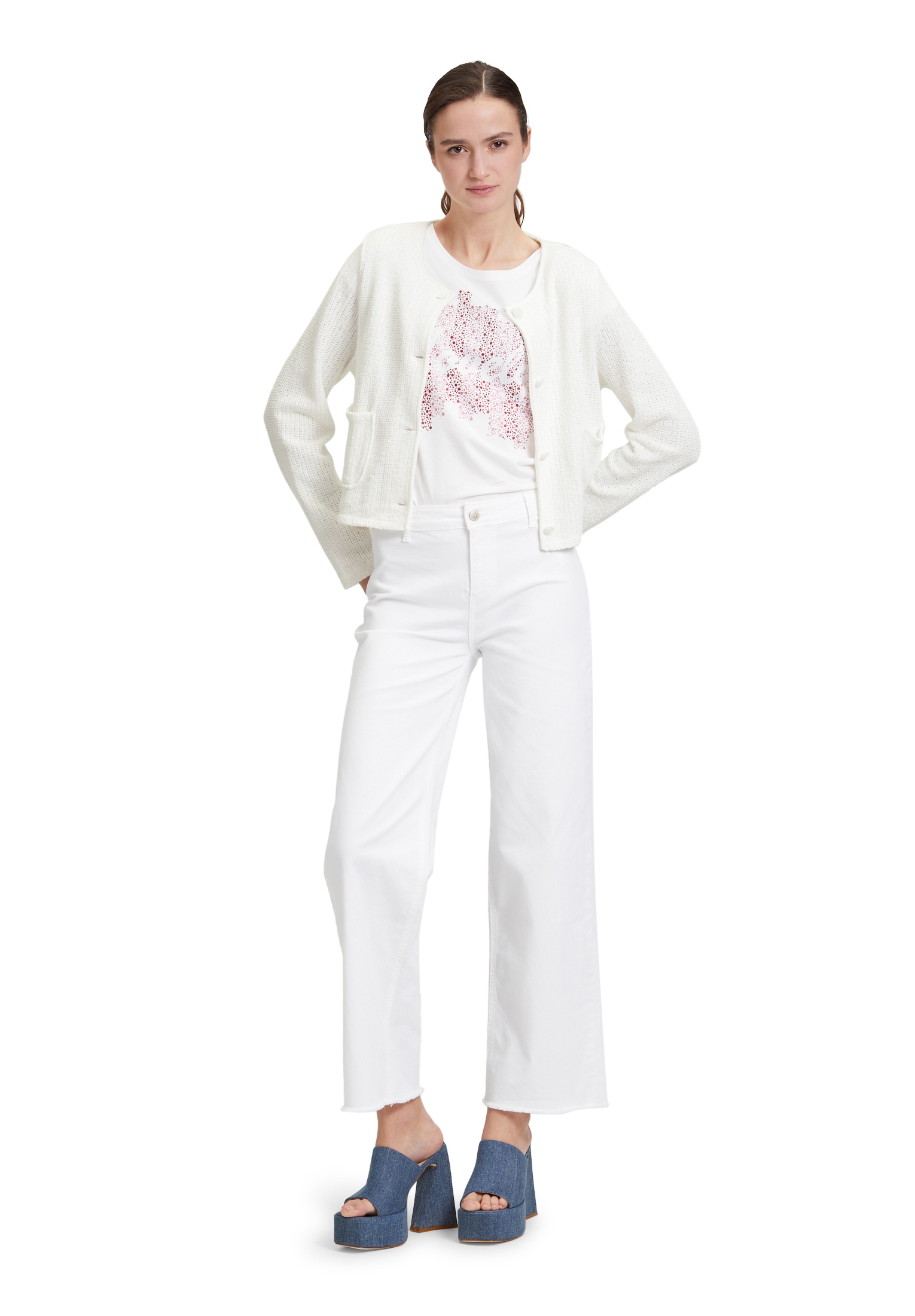 Cartoon Outdoorjacke »Casual-Jacke mit Rundhalsausschnitt«