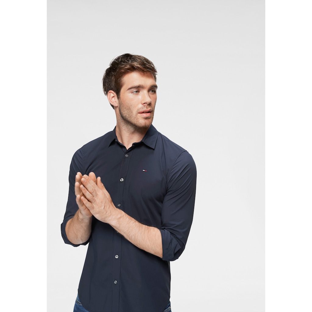 Tommy Jeans Langarmhemd »Sabim Stretch Hemd Shirt«
