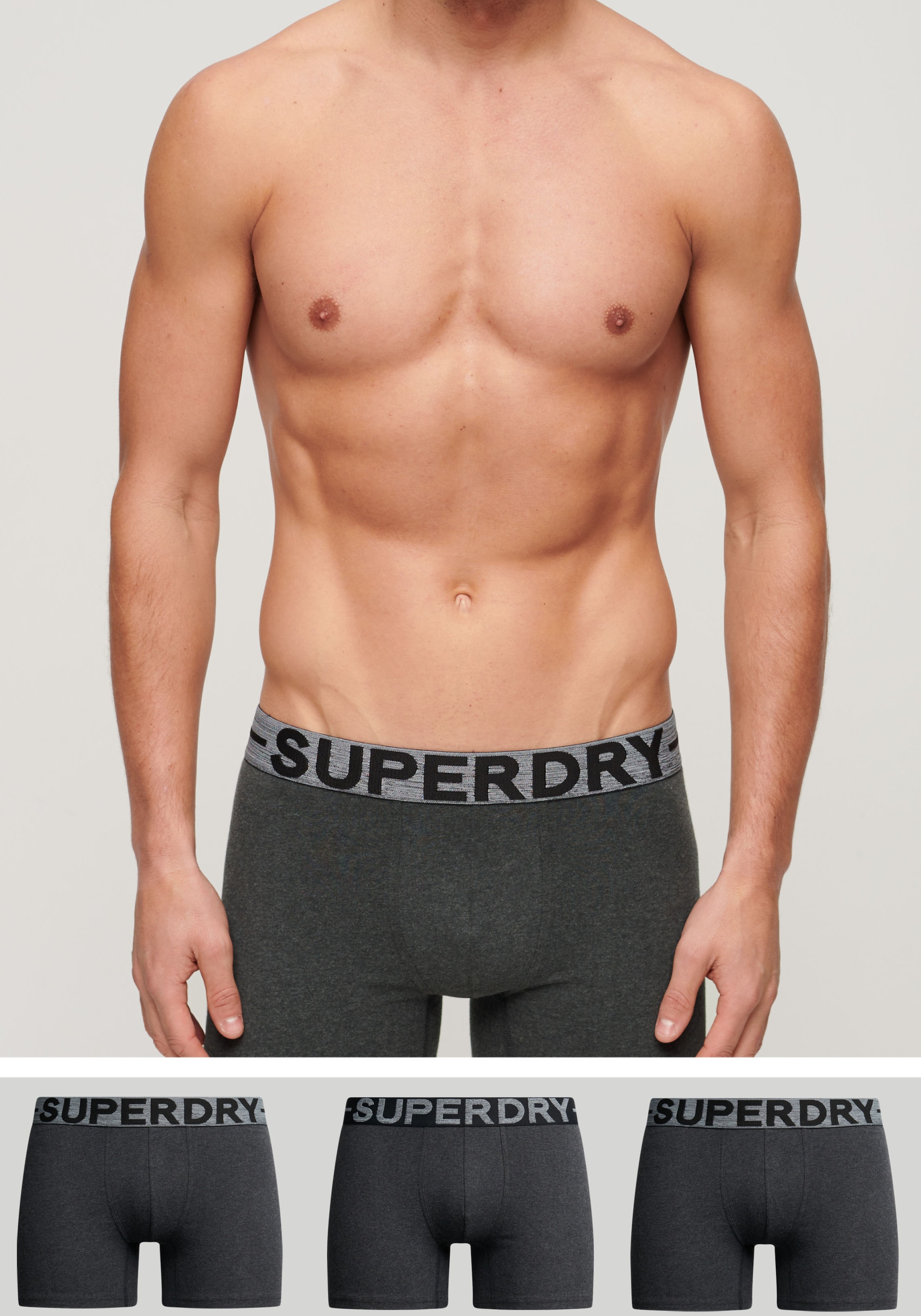 Superdry Boxershorts »BOXER TRIPLE PACK«, (Packung, 3 St.)