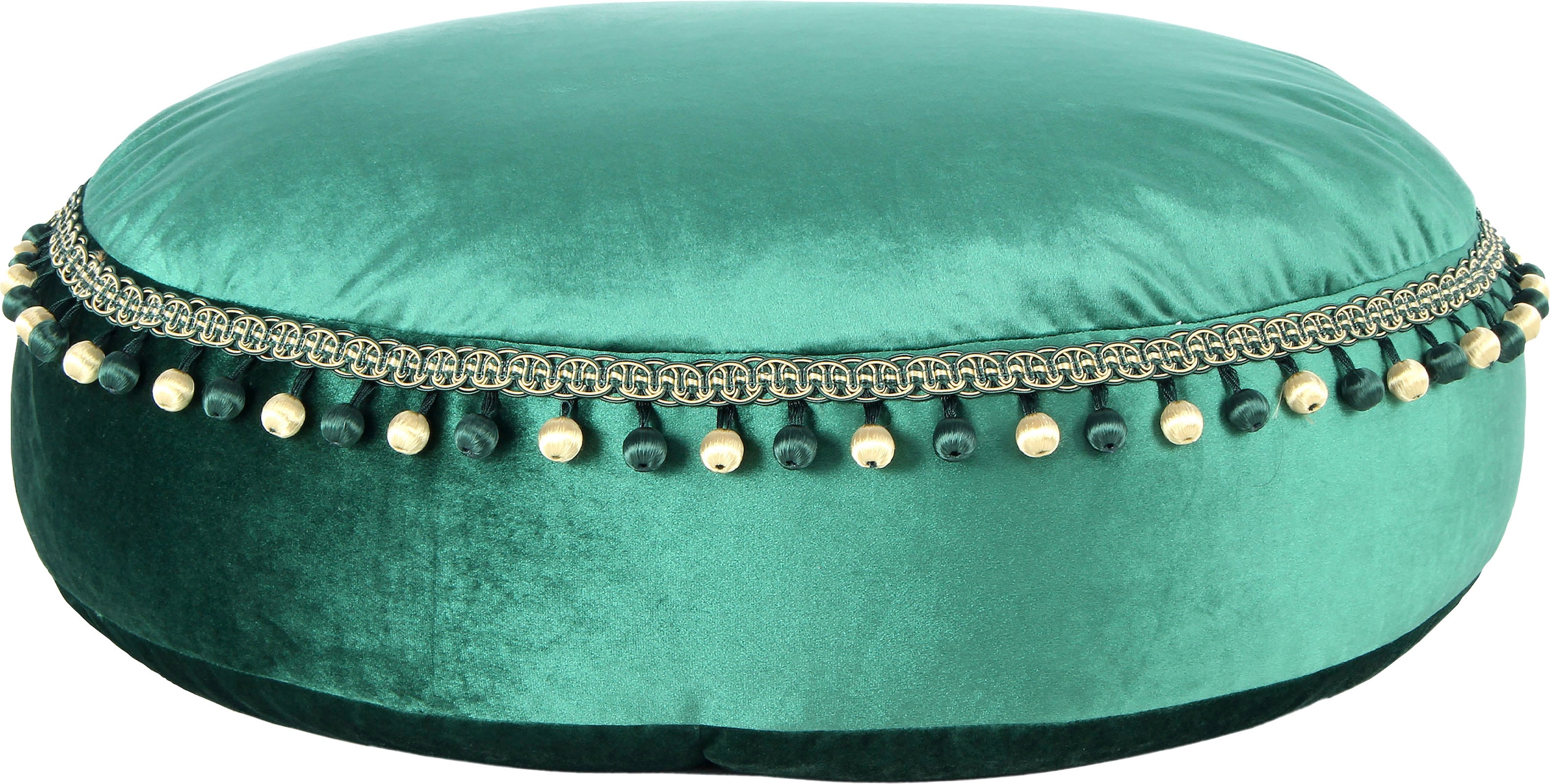 Sitzhocker »Pouf Taj Mahal 425«, (1 St.), samtweich, farbig, modern, orientalisches...