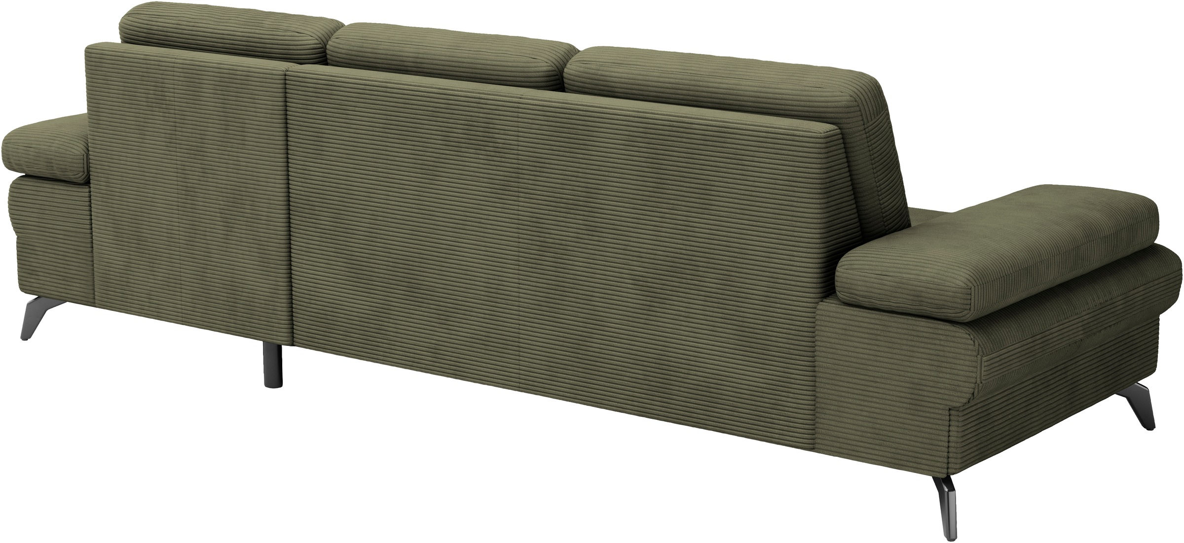 sit&more Ecksofa »Morris Jubi L-Form«, inkl. Armteilfunktion und 1 Zierkissen, wahlweise mit Bettfunktion