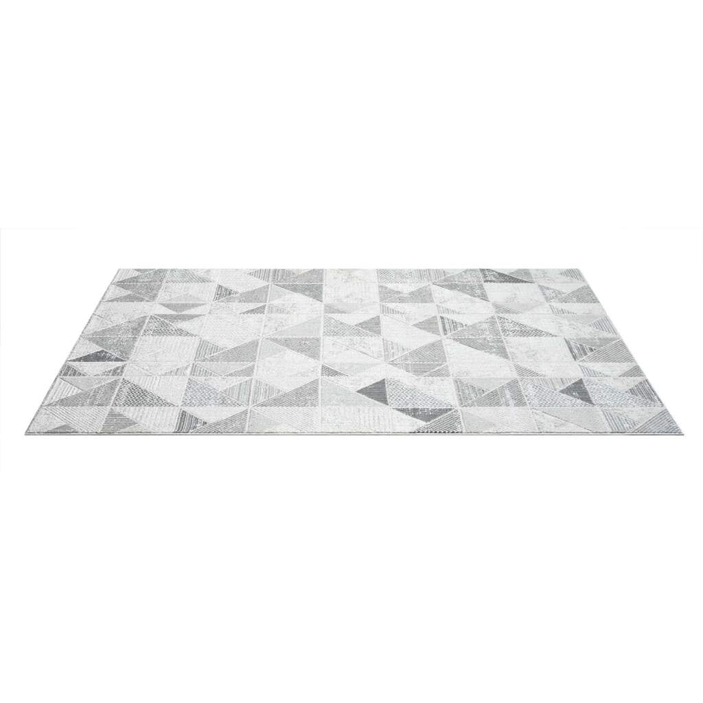 Carpet City Teppich »ANTIK231« rechteckig 10 mm Höhe Kurzflor, 3D-Optik, Klassisch-Modern für Wohnzimmer, Schlafzimmer