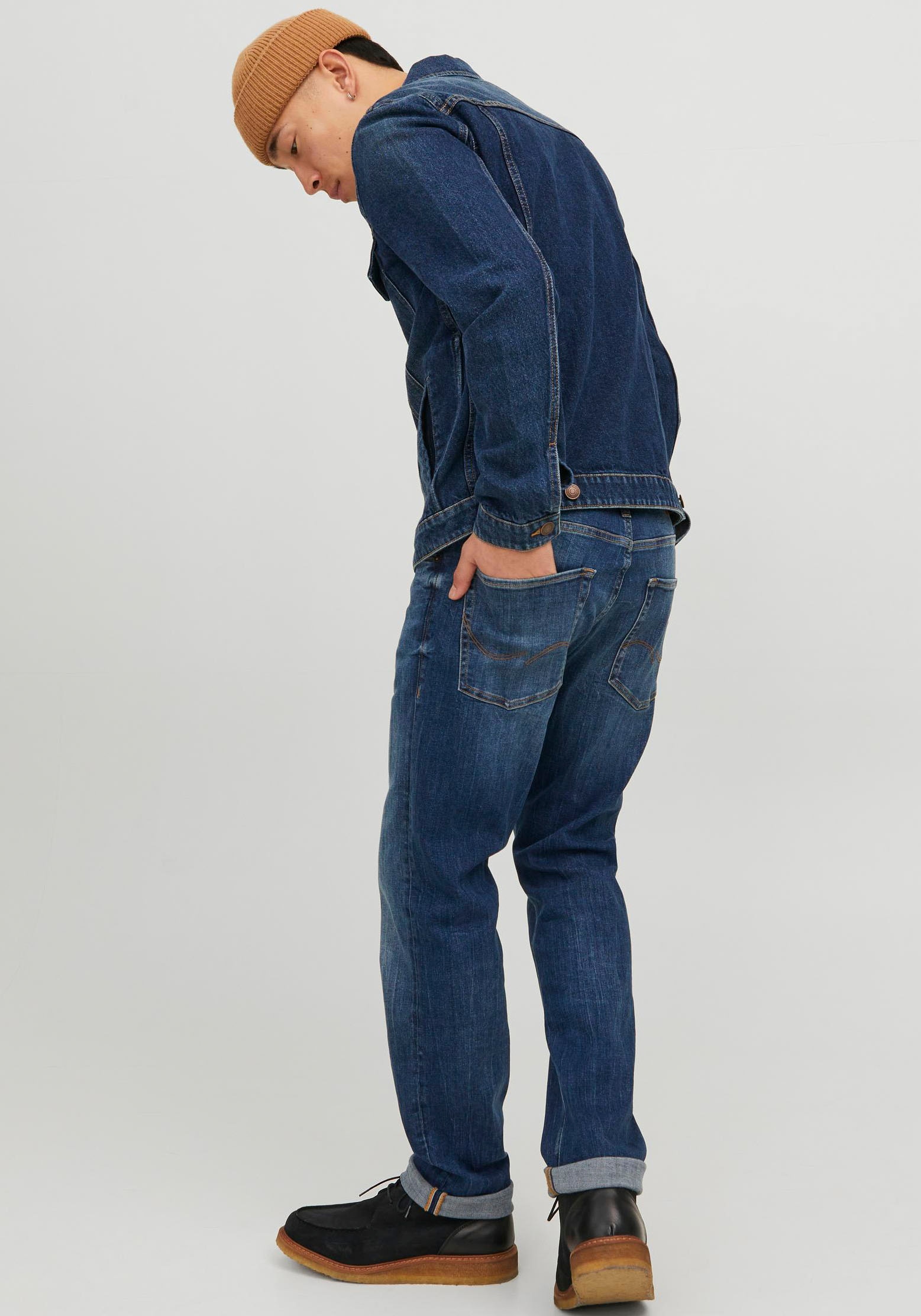 Jack & Jones Tapered-fit-Jeans »JJIMIKE JJORIGINAL AM 355«