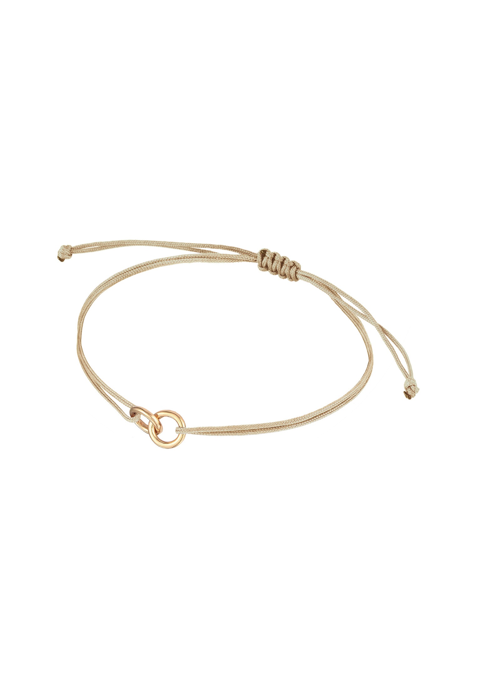 Elli Armkette »Armband Kreis Geo Minimal 925 Silber vergoldet«