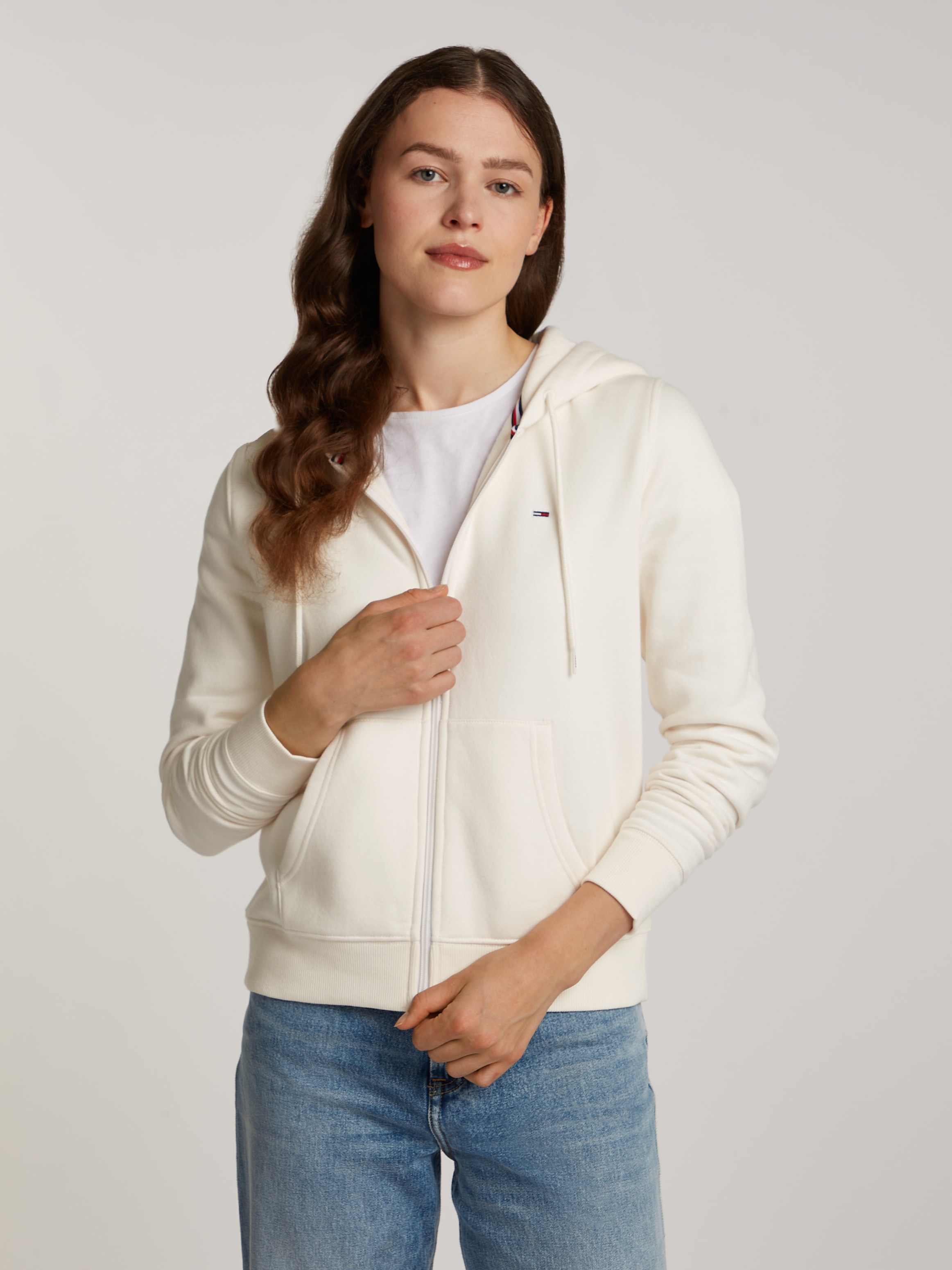 Sweatjacke »TJW REG S FLAG ZIP THRU«, mit Reißverschluss