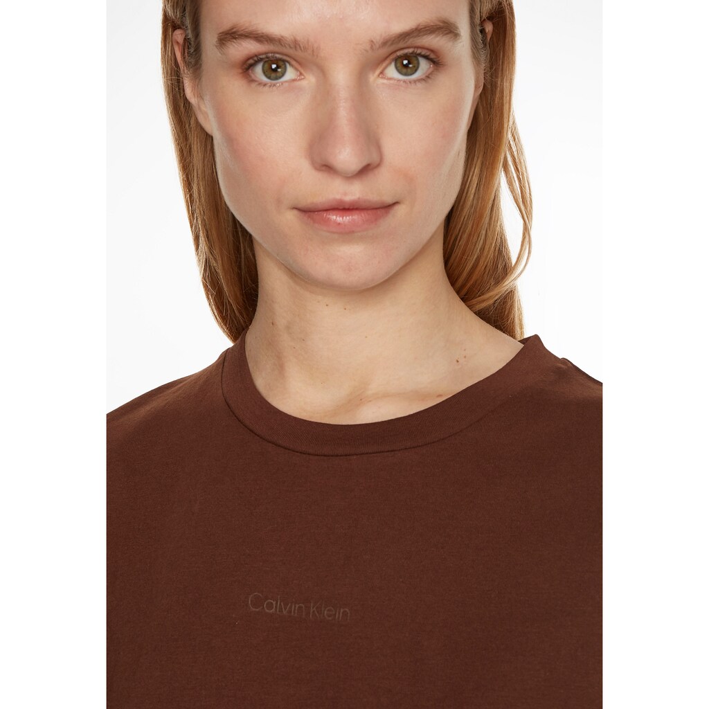 Calvin Klein Rundhalsshirt »MICRO LOGO REGULAR T-SHIRT«