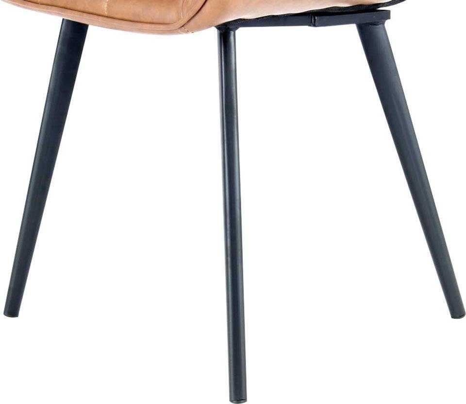 Kayoom Stuhl »Demi 325 2er-Set, Relax-Sessel, unifarbenes Farbgestaltung«, (Set), 2 St., pflegeleicht, elegante Aufmachung, in dezenten Farben